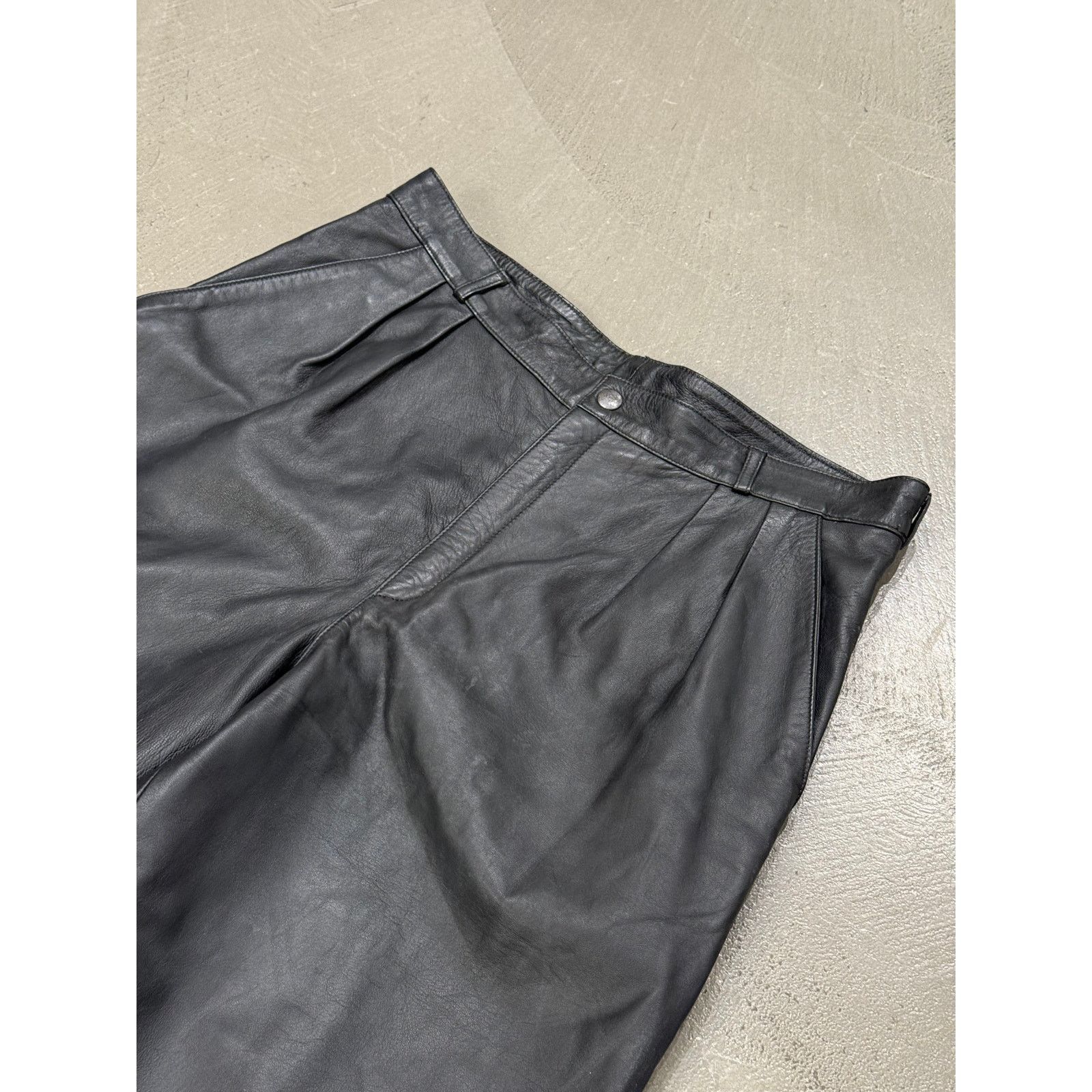Yves Saint Laurent 1990s YVES Saint Laurent leather pants Size US 30 / EU 46 - 3 Thumbnail