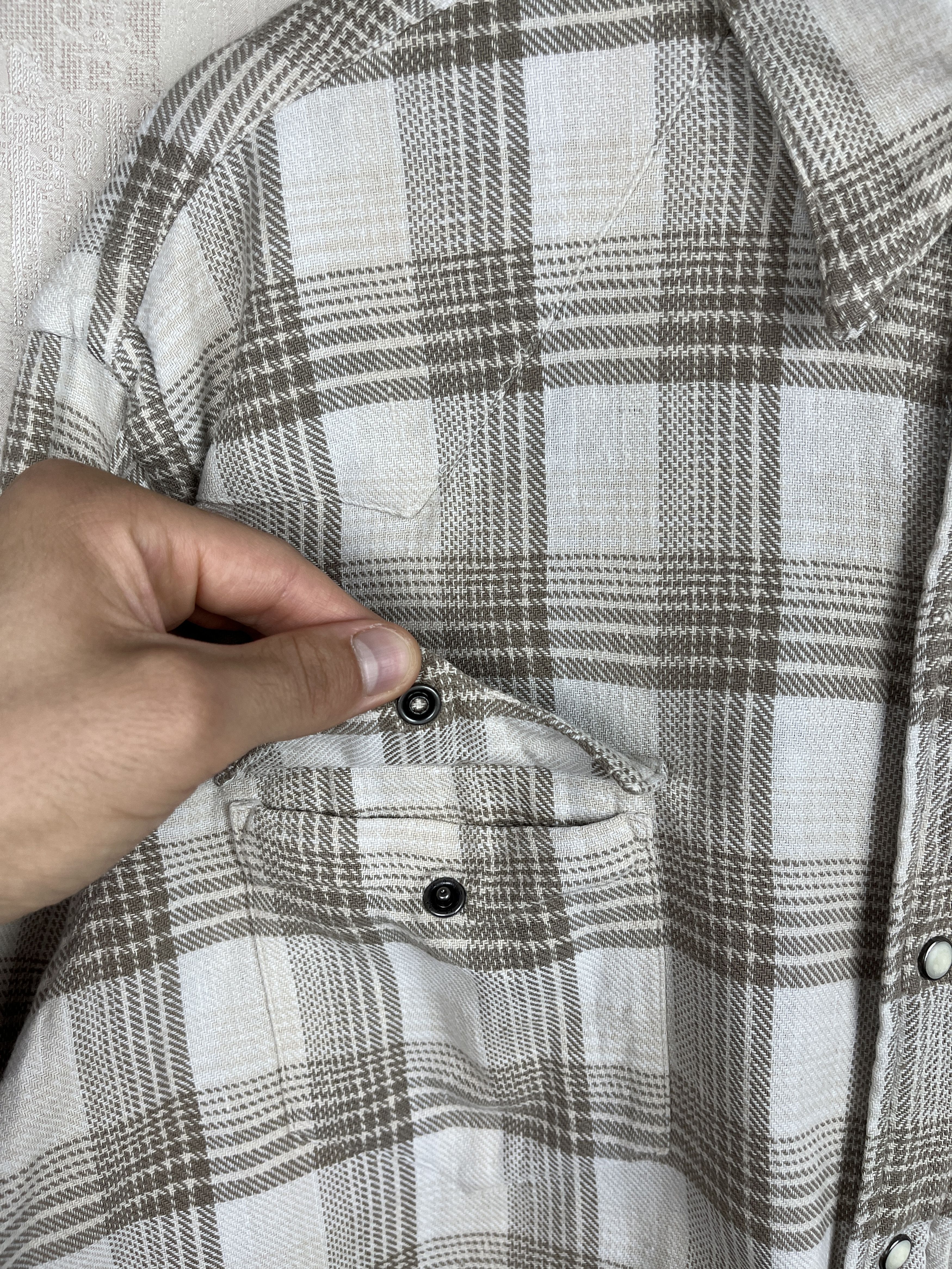 Polo Ralph Lauren Polo Ralph Lauren Western Flannel Long Sleeve Shirt Snap Size US XL / EU 56 / 4 - 8 Thumbnail