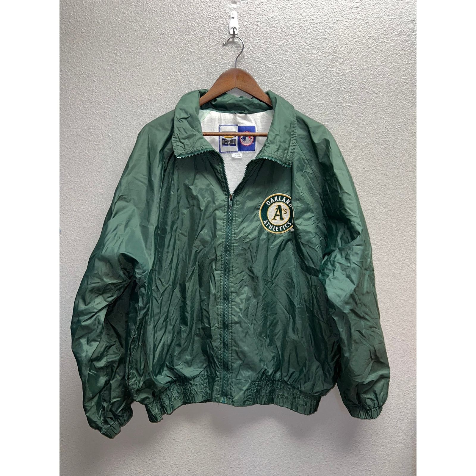 MLB Vintage MLB Oakland Athletics Jacket Bomber Green Baseball X Size US XL / EU 56 / 4 - 1 Thumbnail