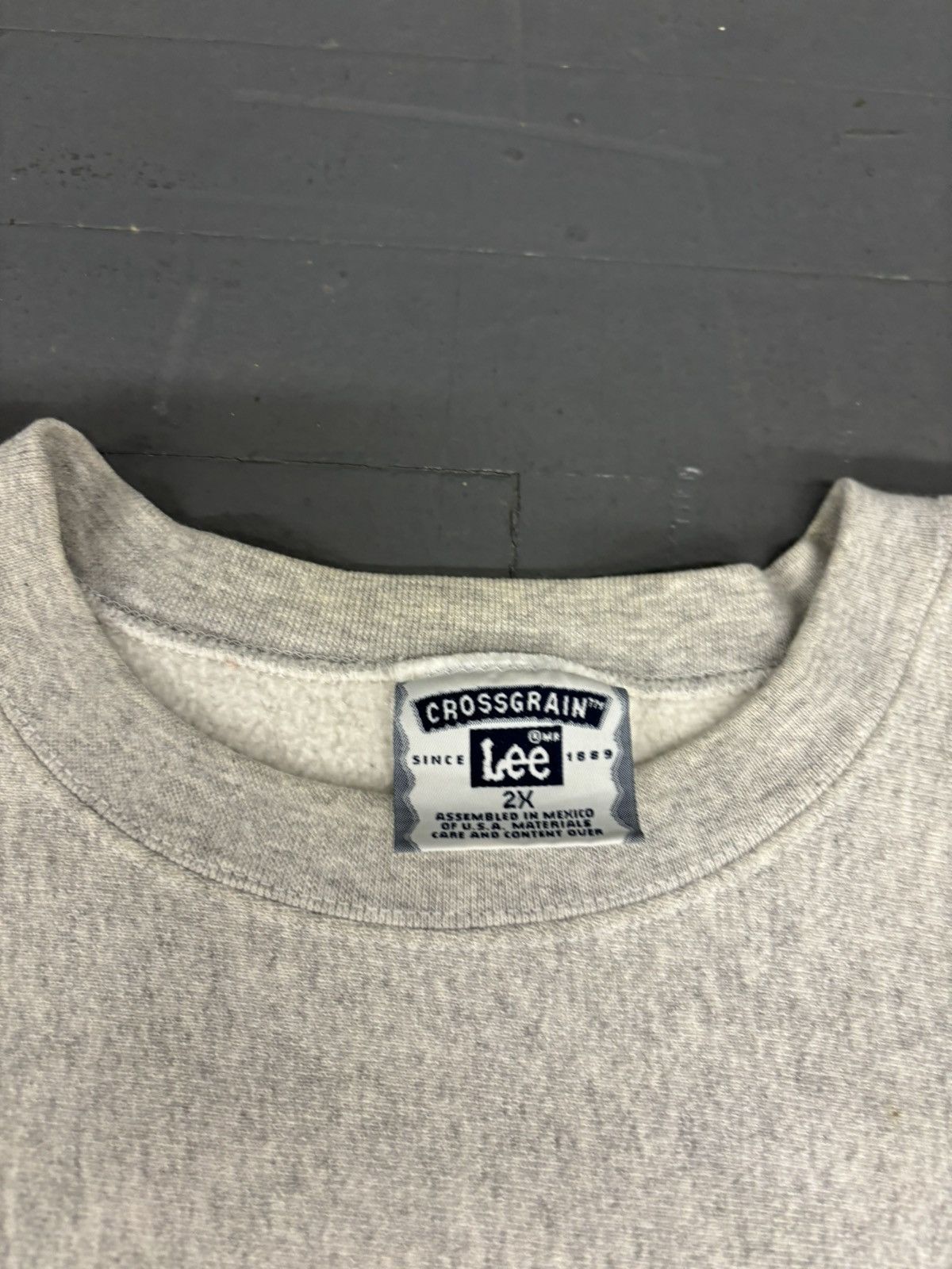 Vintage Vintage The Late Show x lee sports 90s crewneck Size US XXL / EU 58 / 5 - 2 Thumbnail