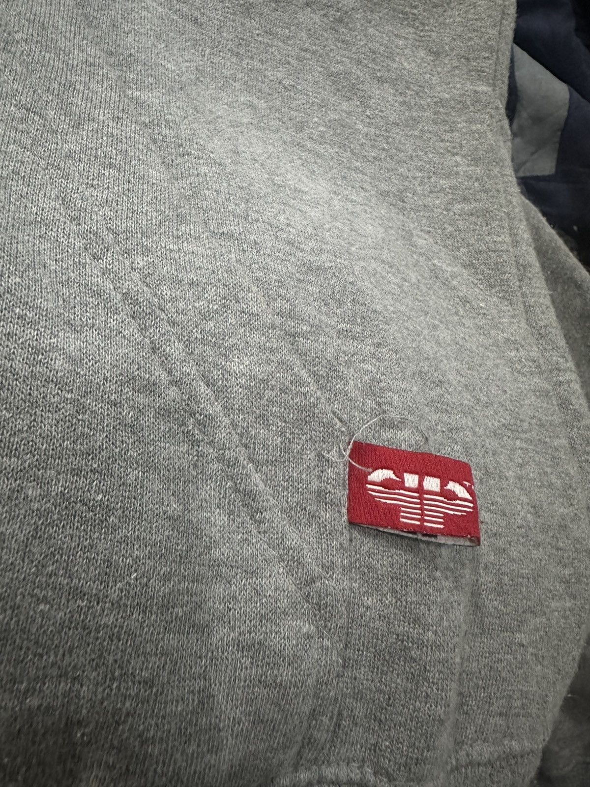 Pelle Pelle Vintage Pelle Pelle Embroidered Logo Grey Hoodie Size US L / EU 52-54 / 3 - 6 Thumbnail