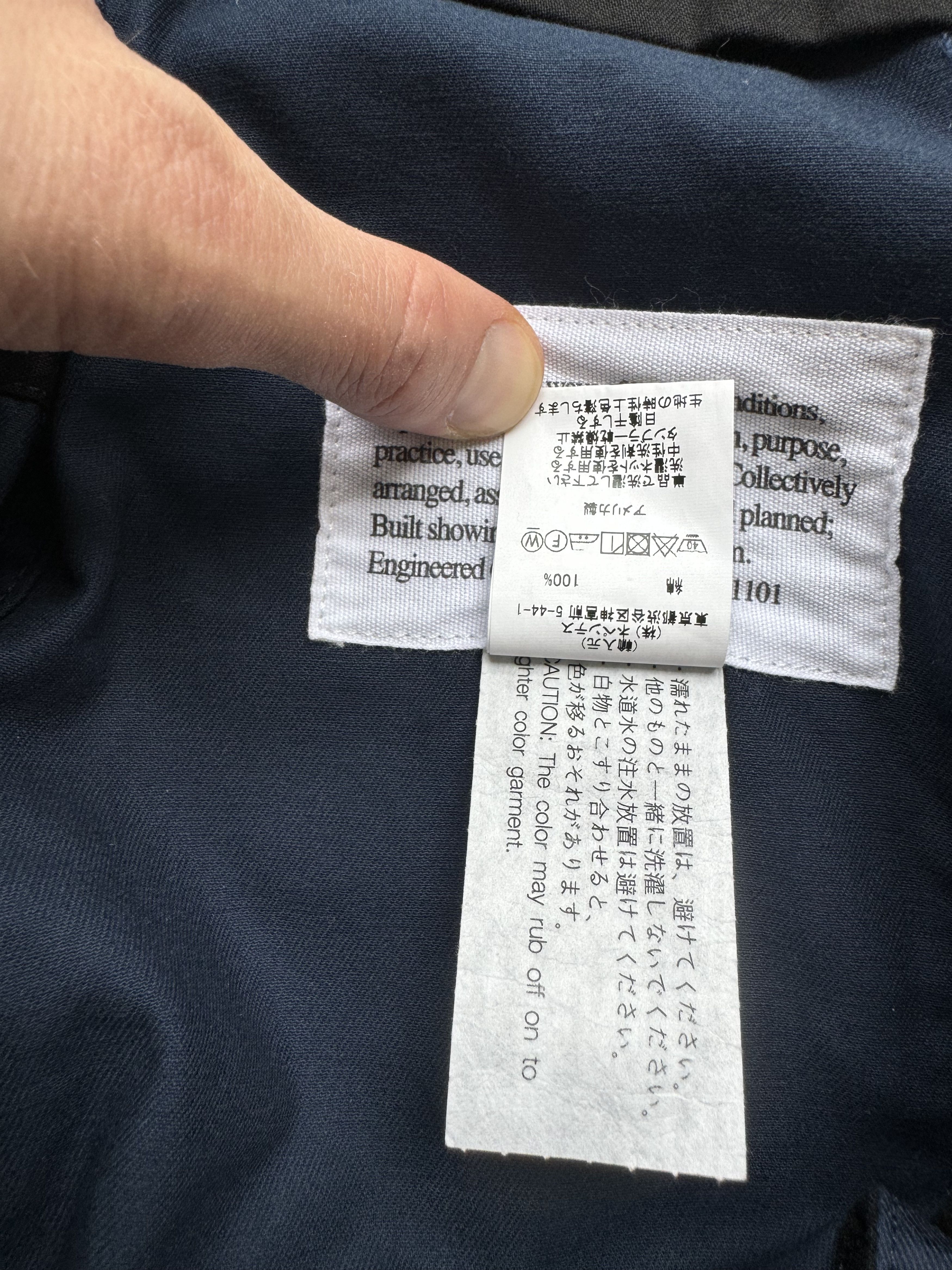 Engineered Garments [XS] Fatigue Pant Flat Twill 6.5oz in Navy Size US 30 / EU 46 - 12 Thumbnail