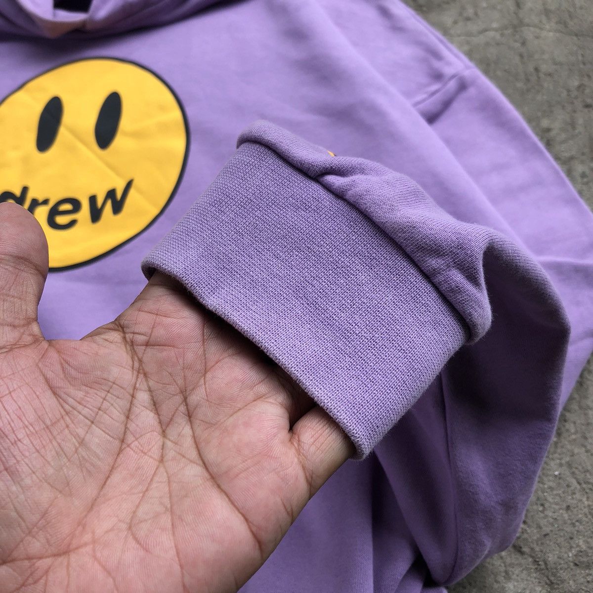 Drew House × Justin Bieber Drew House Mascot Lavander Hoodie Size US XXL / EU 58 / 5 - 6 Thumbnail