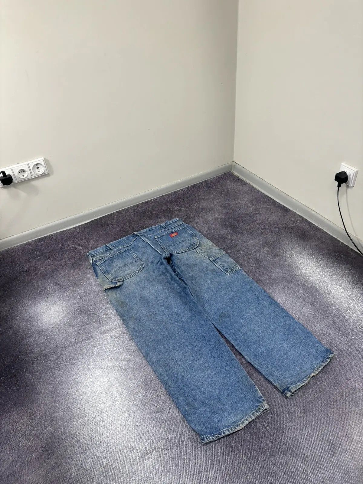 Dickies × Vintage Vintage Dickies Denim USA Blue Hype Baggy Jeans Size US 40 / EU 56 - 3 Thumbnail