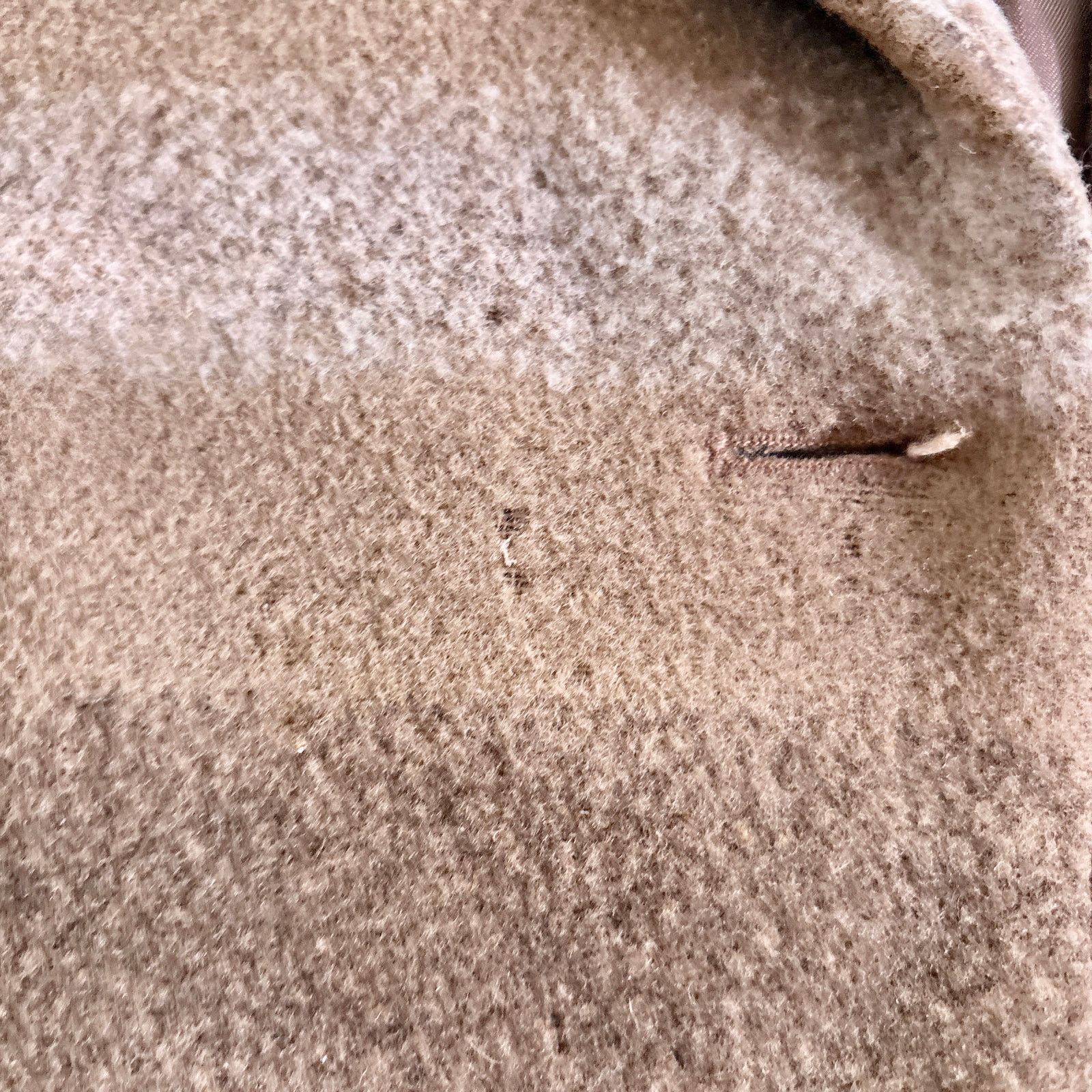 Vintage Vintage Time Plaid Fleece Shacket Brown Beige Stripes Size M / US 6-8 / IT 42-44 - 7 Thumbnail