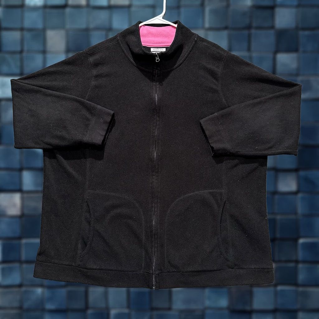 Old Navy Old Navy Jacket Womens 4X Black Fleece Lightweight Full Zip Outdoor Jacket Women 4X Plus Black Fleece Lightweight Full Zip Outdoor Size XXL / US 16-18 / IT 52-54 - 1 Thumbnail