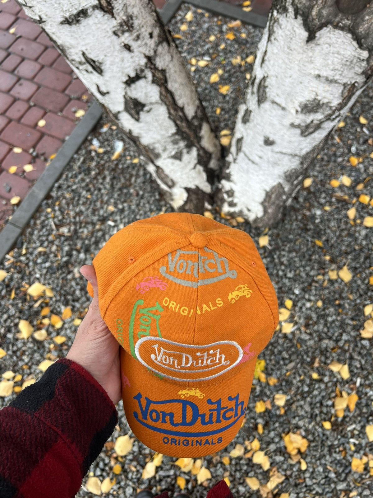 Von Dutch VINTAGE VON DUTHC DESIGNER CAP RETRO JAPAN STYLE Y2K 90s SK8 Size ONE SIZE - 6 Thumbnail