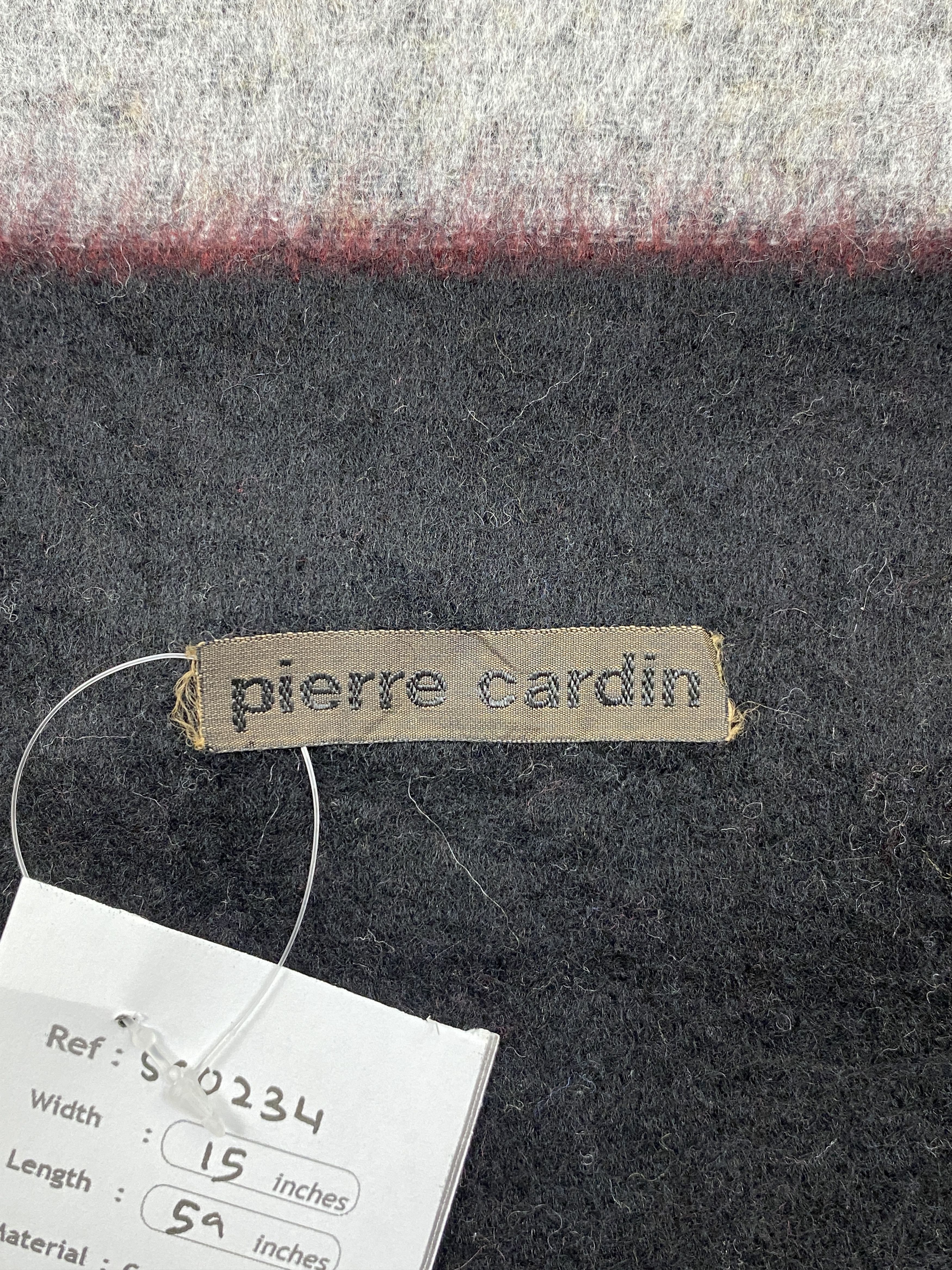 Pierre Cardin Pierre Cardin WoolScarf / Muffler / Neckwear SC0234 Size ONE SIZE - 8 Thumbnail