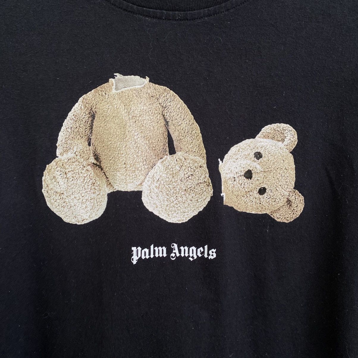Palm Angels PALM ANGELS BEAR SPELLOUT TSHIRT Size US XS / EU 42 / 0 - 2 Thumbnail