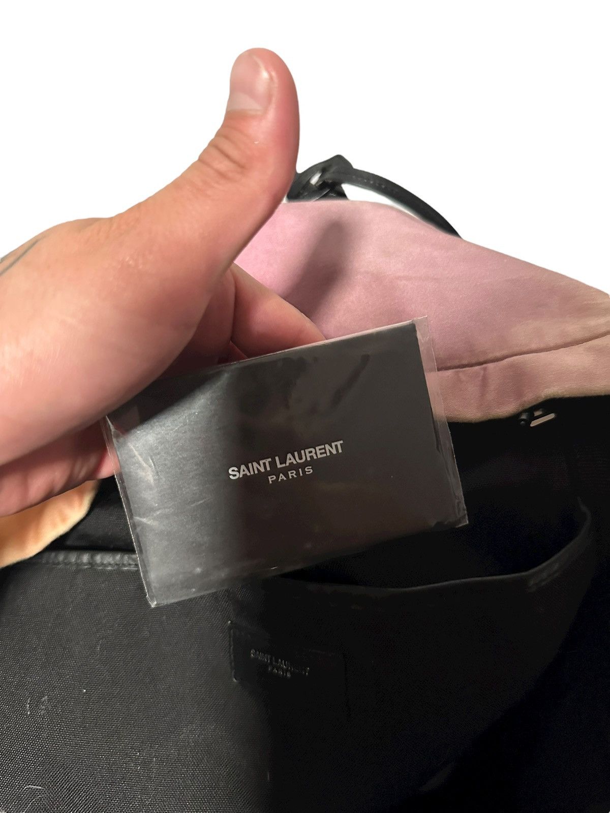 Saint Laurent Paris Saint Laurent 2018 Ombre Satin Faded Rainbow City Backpack Size ONE SIZE - 22 Thumbnail