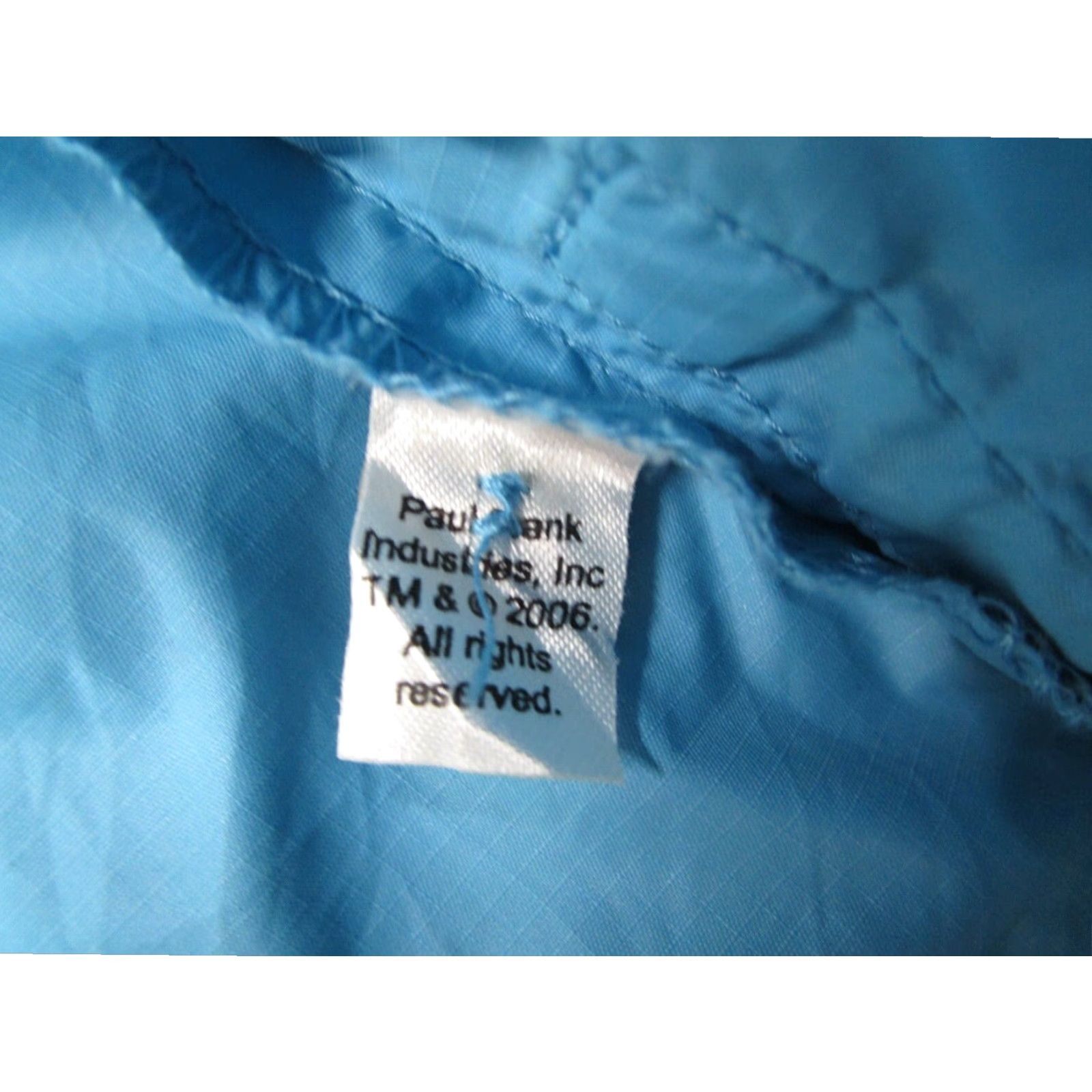 Thrasher Paul Frank Mens Small Blue Full Zip Windbreaker Jacket Size US S / EU 44-46 / 1 - 4 Thumbnail