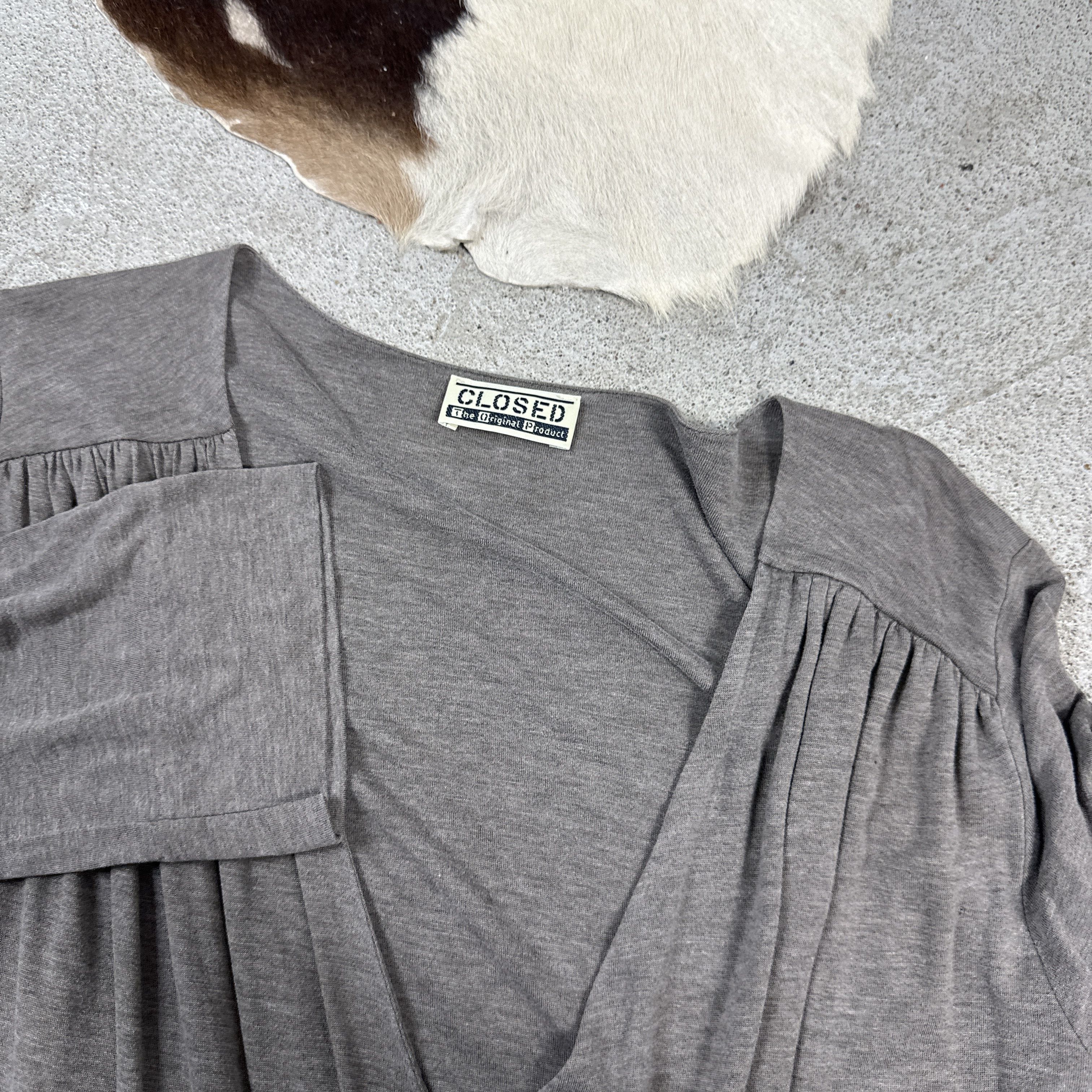 Marithe + Francois Girbaud × Vintage Vintage Formal Casual Marithe Francois Girbaud Wrapped Dress Size M / US 6-8 / IT 42-44 - 5 Thumbnail
