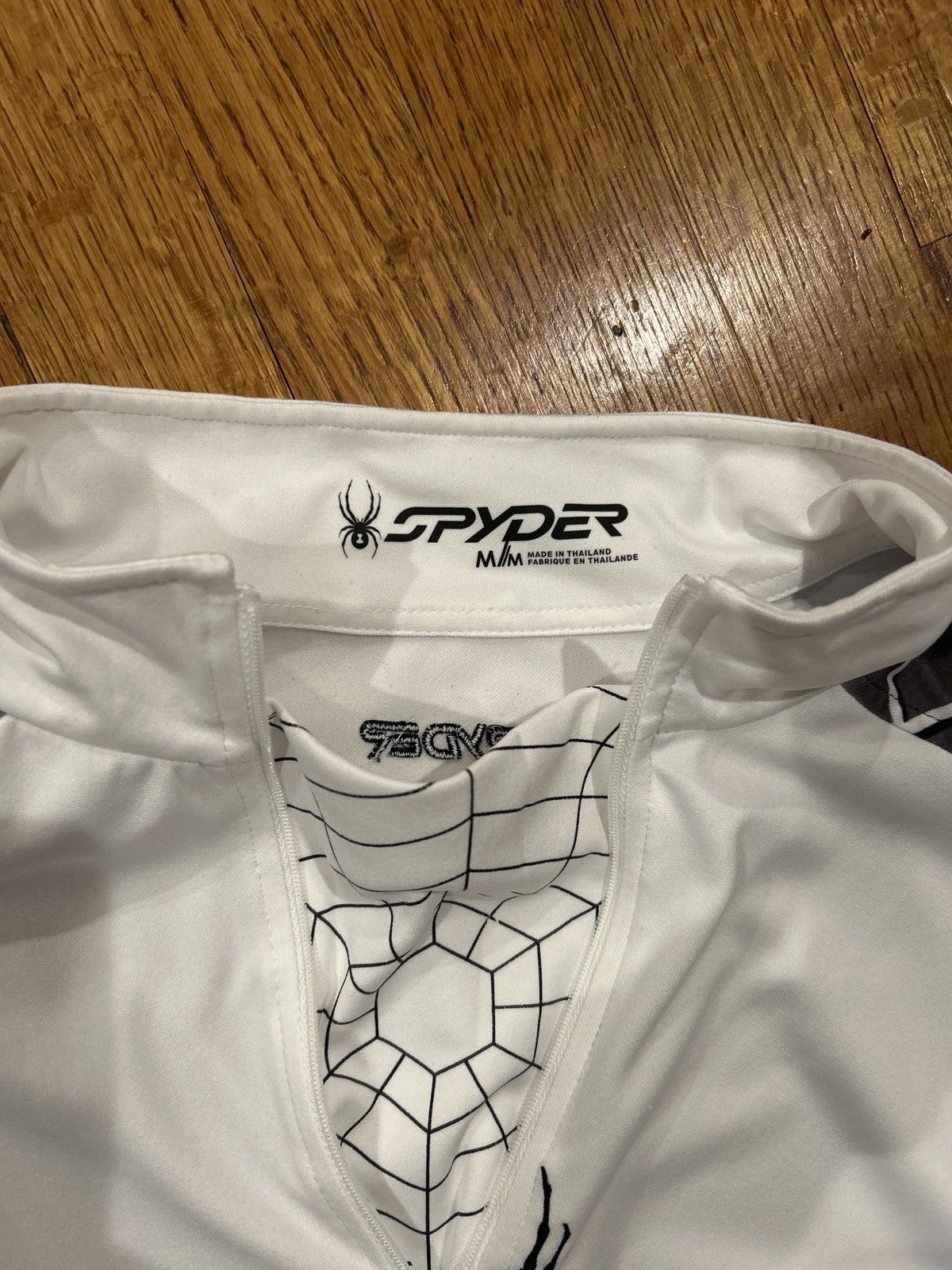 Spyder Spyder Quarter Zip White and Black Size US M / EU 48-50 / 2 - 3 Thumbnail