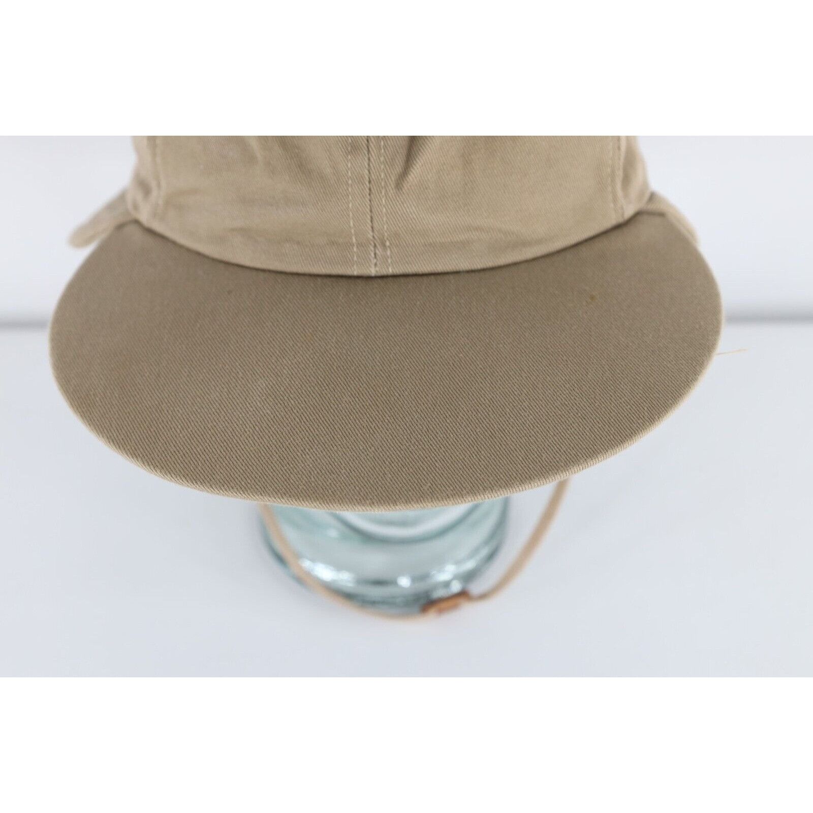 Vintage Vintage 80s 90s Broner Long Bill Ear Flap Safari Hat Size ONE SIZE - 4 Thumbnail