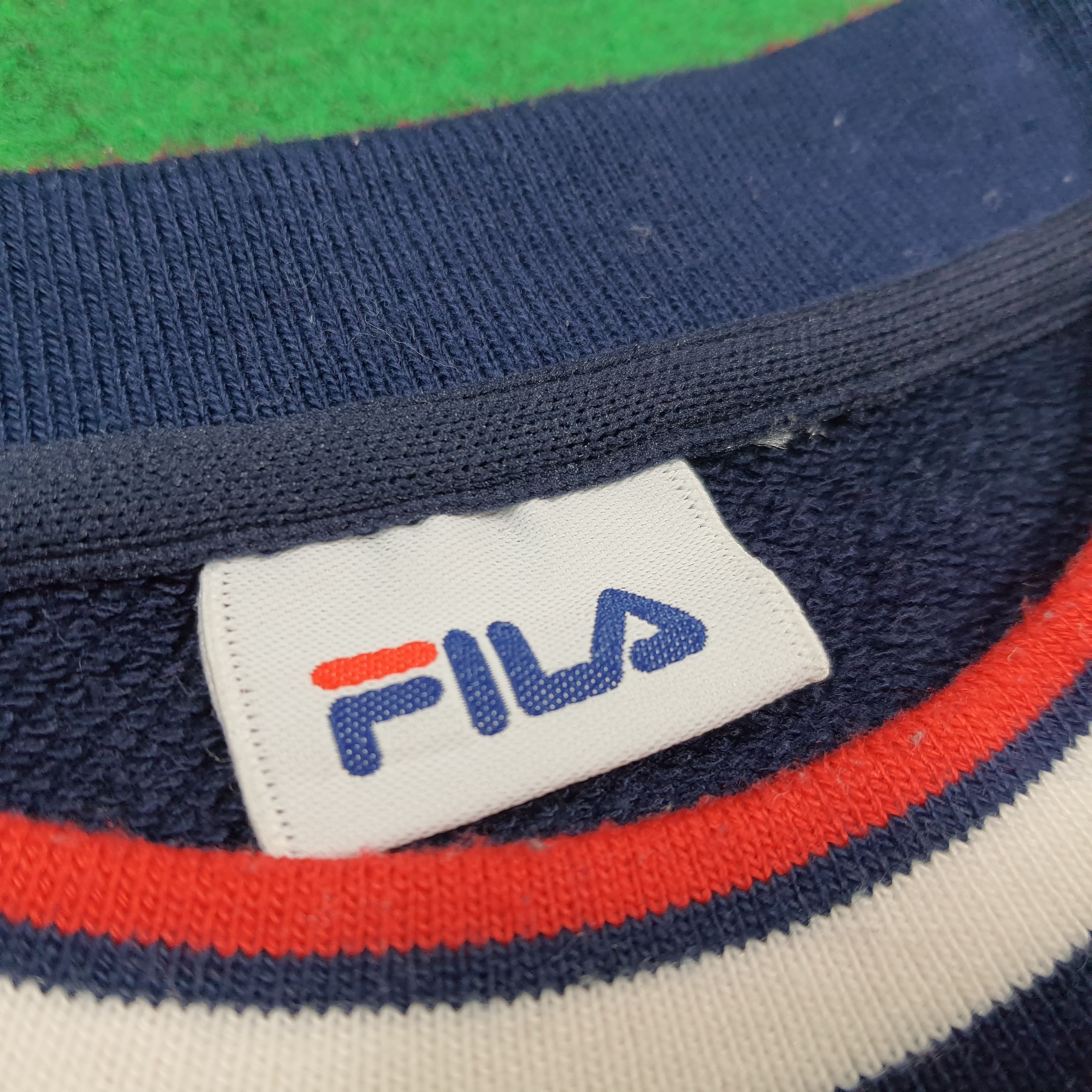 Fila Vintage Retro FILA Large Logo Crewneck Sweatshirt C292N15 Size US S / EU 44-46 / 1 - 6 Thumbnail