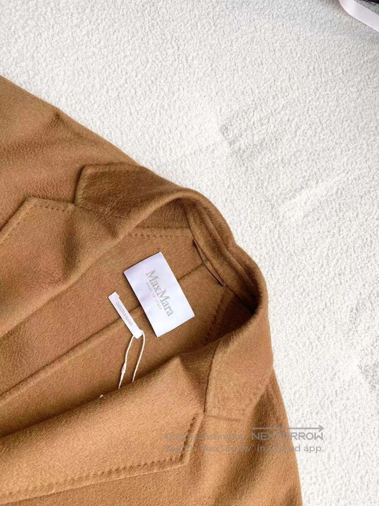 Max Mara Max Mara Size 32 Labbro caramel coat| Size XXS / US 00 / IT 34 - 4 Thumbnail