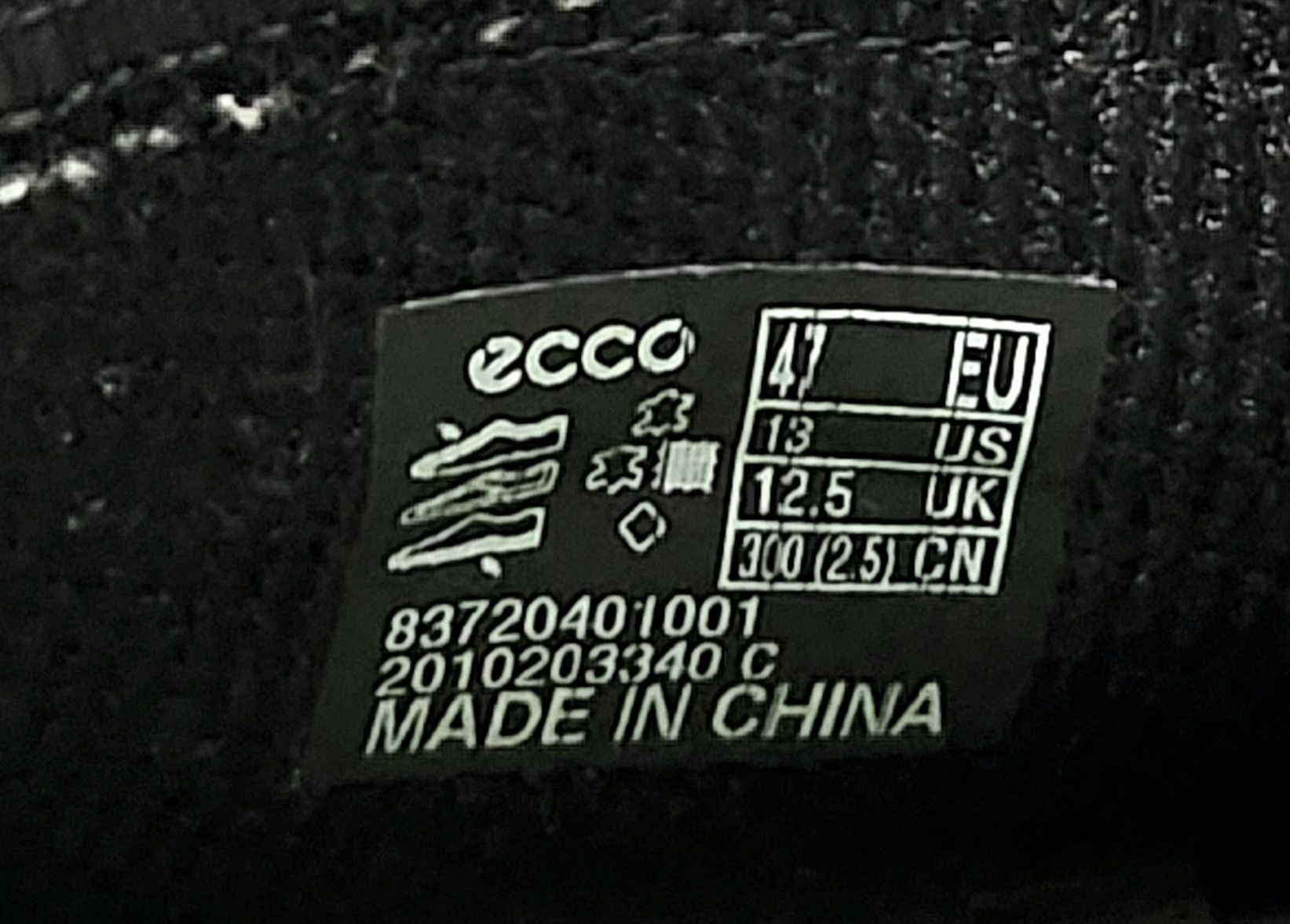 Ecco ECCO Men's ST.1 Hybrid Lite Wingtip Brogue Size 13 Golf Size US 13 / EU 46 - 11 Thumbnail