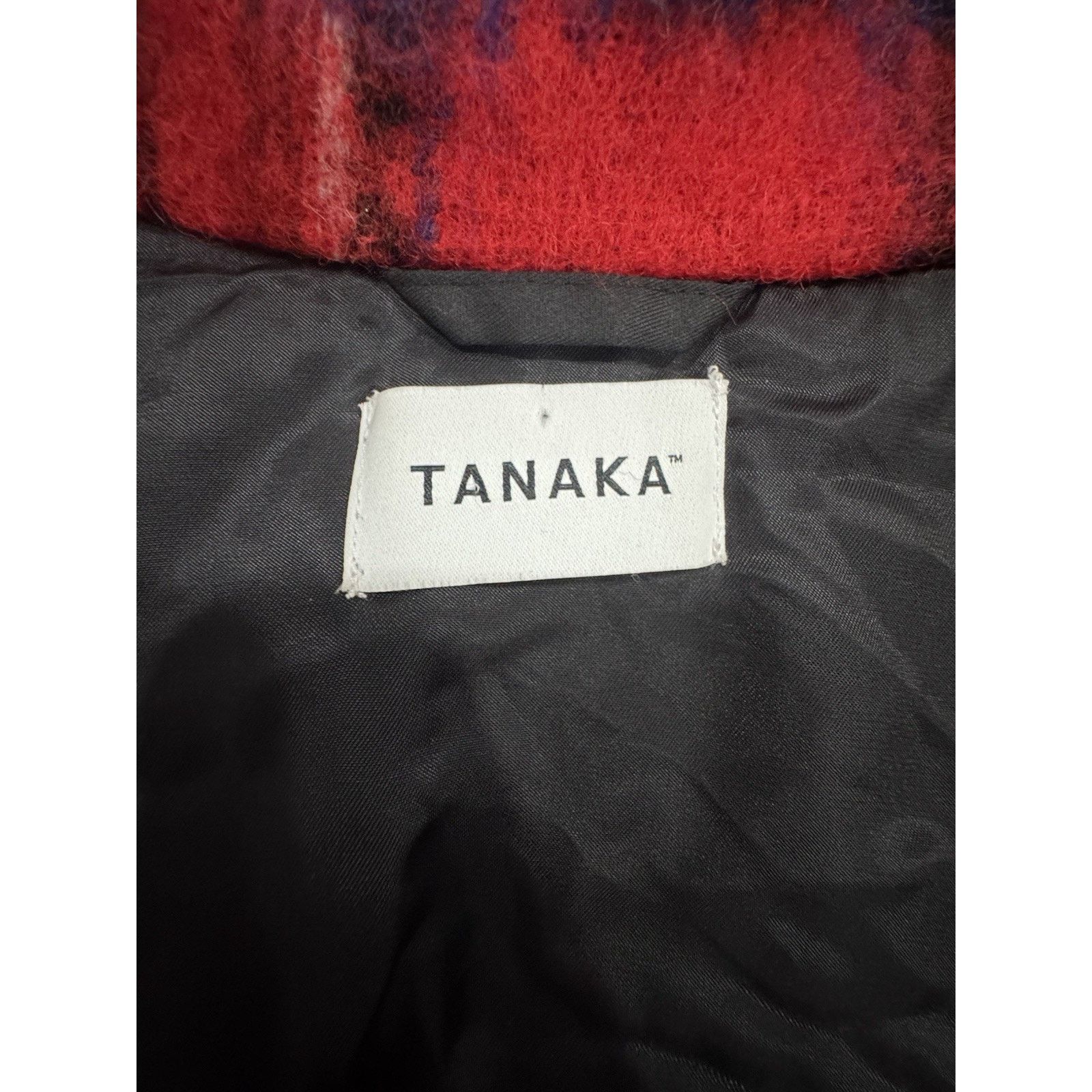 TANAKA Tanaka Red Oversized Western Overshirt Cowboy Core Size S / US 4 / IT 40 - 5 Thumbnail