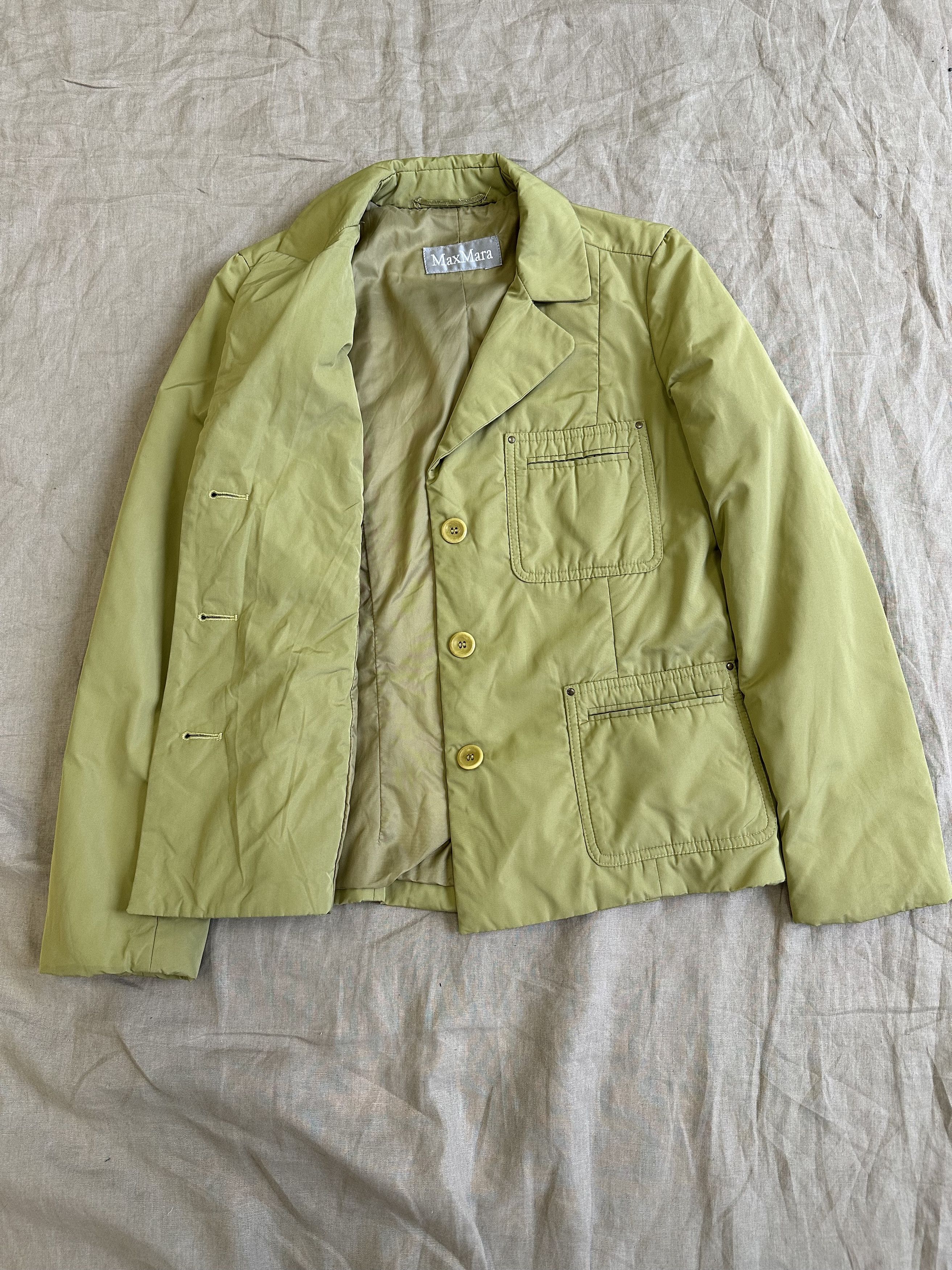 Max Mara Max Mara Vintage Nylon Sport Coat Blazer Jacket 6360AC Size M / US 6-8 / IT 42-44 - 3 Thumbnail