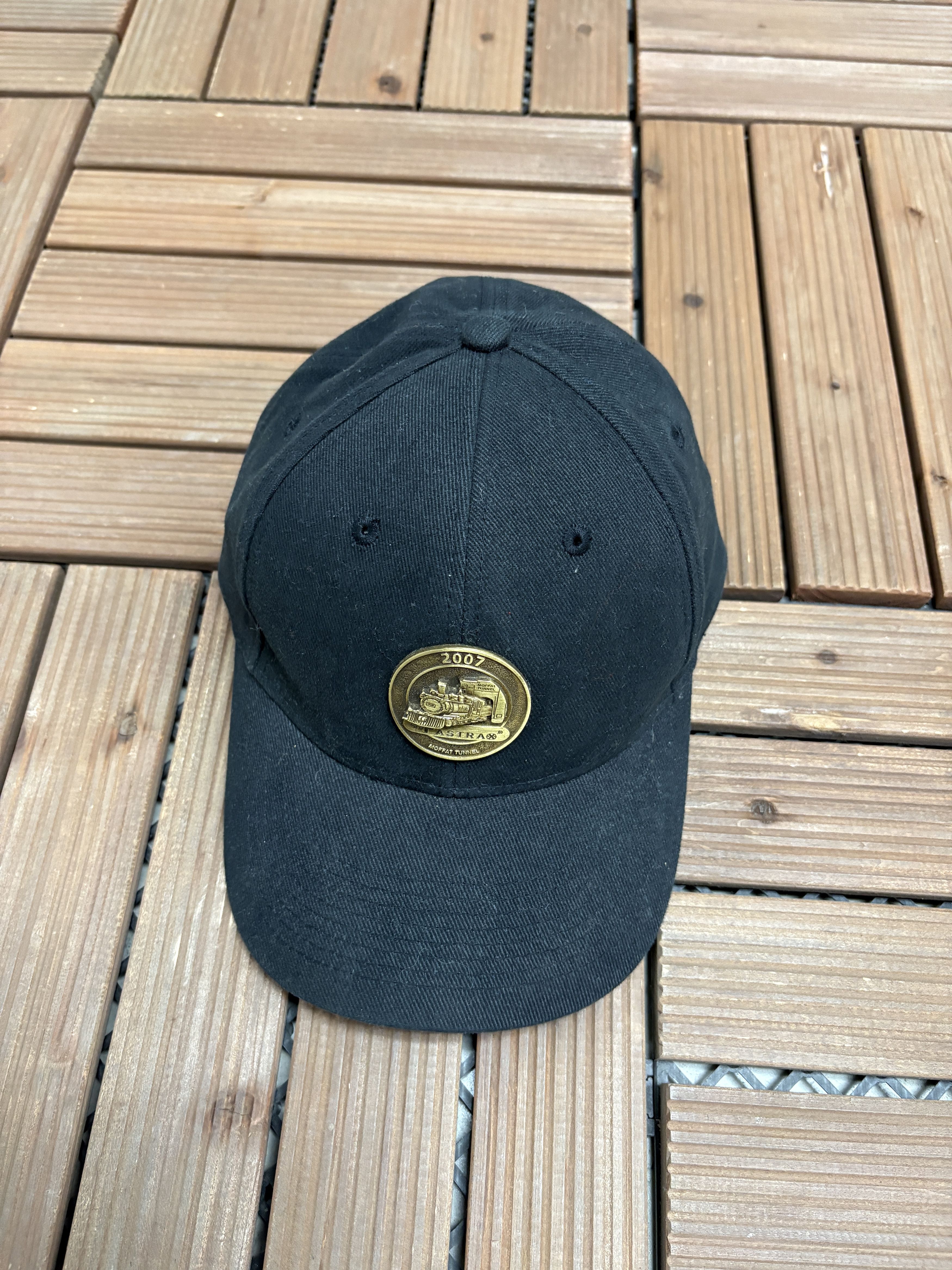 Vintage Fastrax Moffat Tunnel Vintage Black Hat Cap Size ONE SIZE - 1 Thumbnail