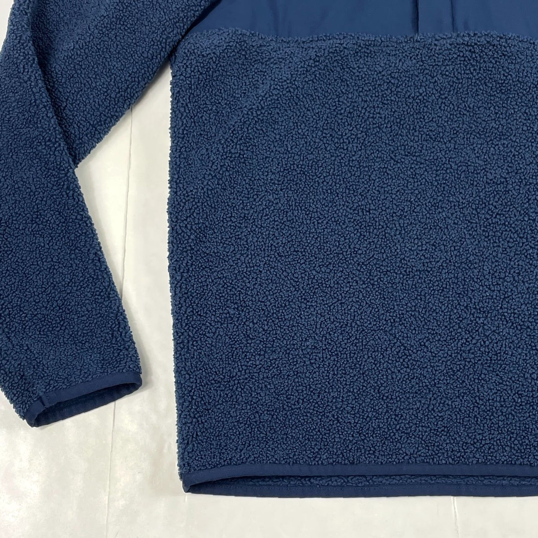 Under Armour Under Armour Sweater Mens Small Blue Sherpa Fleece 1/4 Snap Pullover Golf Golfer Shirt Size US S / EU 44-46 / 1 - 5 Thumbnail