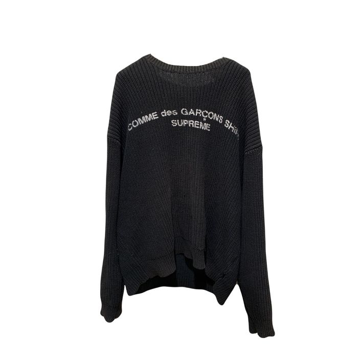 Supreme Commes des Garçon X Supreme sweater | Grailed