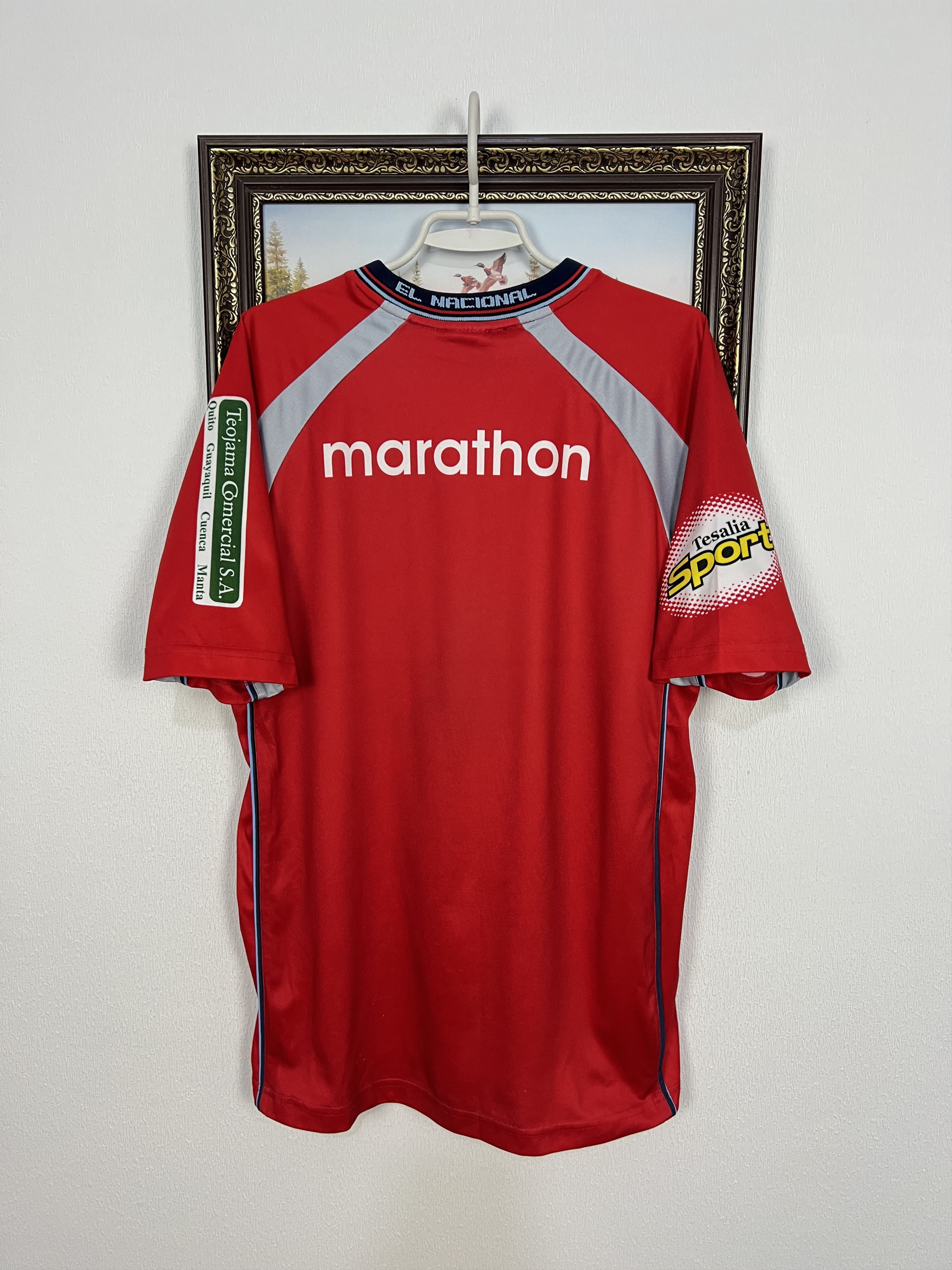 Vintage El Nacional de Quito Home football shirt 2003 Marathon Mens Size US M / EU 48-50 / 2 - 10 Thumbnail