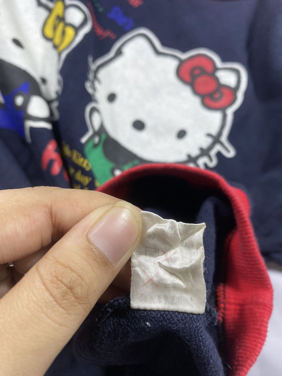 Hysteric Glamour Vintage 90s Hello Kitty Ringer Tee Size US M / EU 48-50 / 2 - 5 Thumbnail