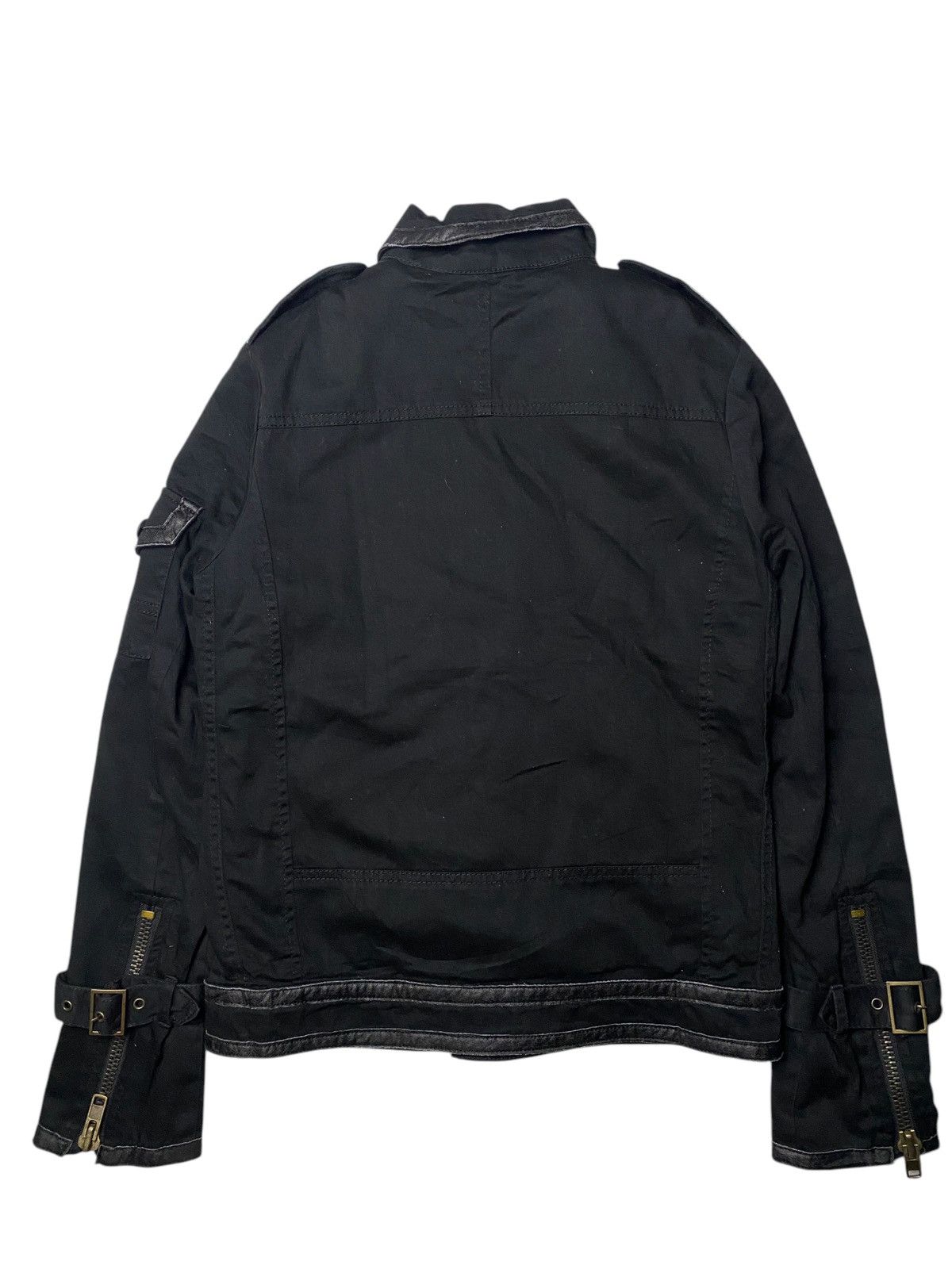 If Six Was Nine 2000's Free Phase Bondage Leather Jacket Size US S / EU 44-46 / 1 - 8 Thumbnail