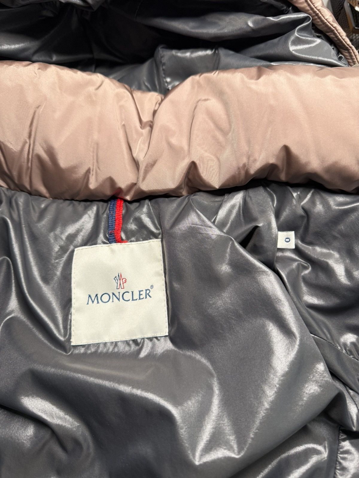 Moncler Moncler Women’s Jacket Jura Size 0 (XS) Beige/Brown Size XS / US 0-2 / IT 36-38 - 11 Thumbnail