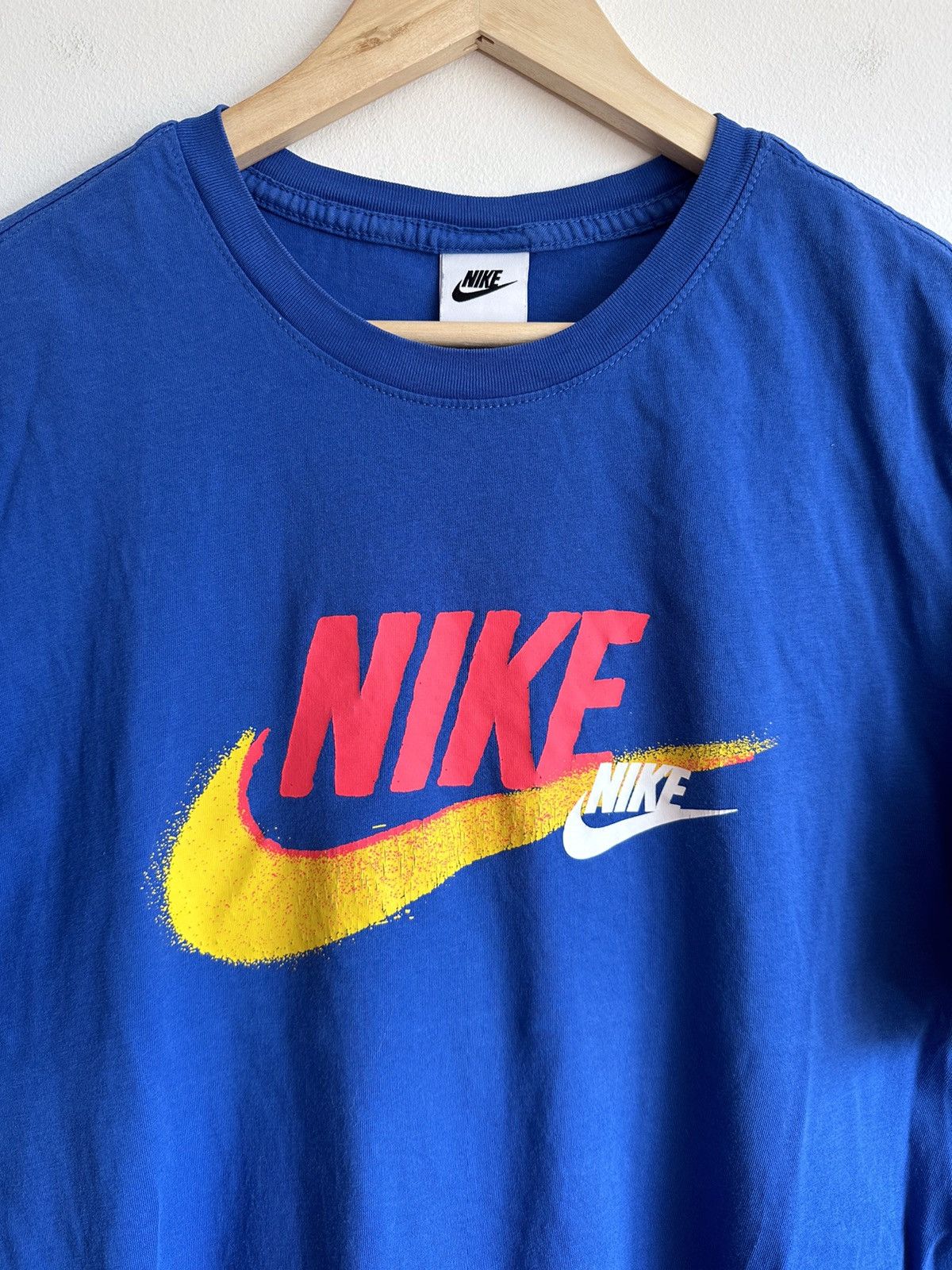 Nike Nike swoosh big logo Tee Size US M / EU 48-50 / 2 - 2 Thumbnail