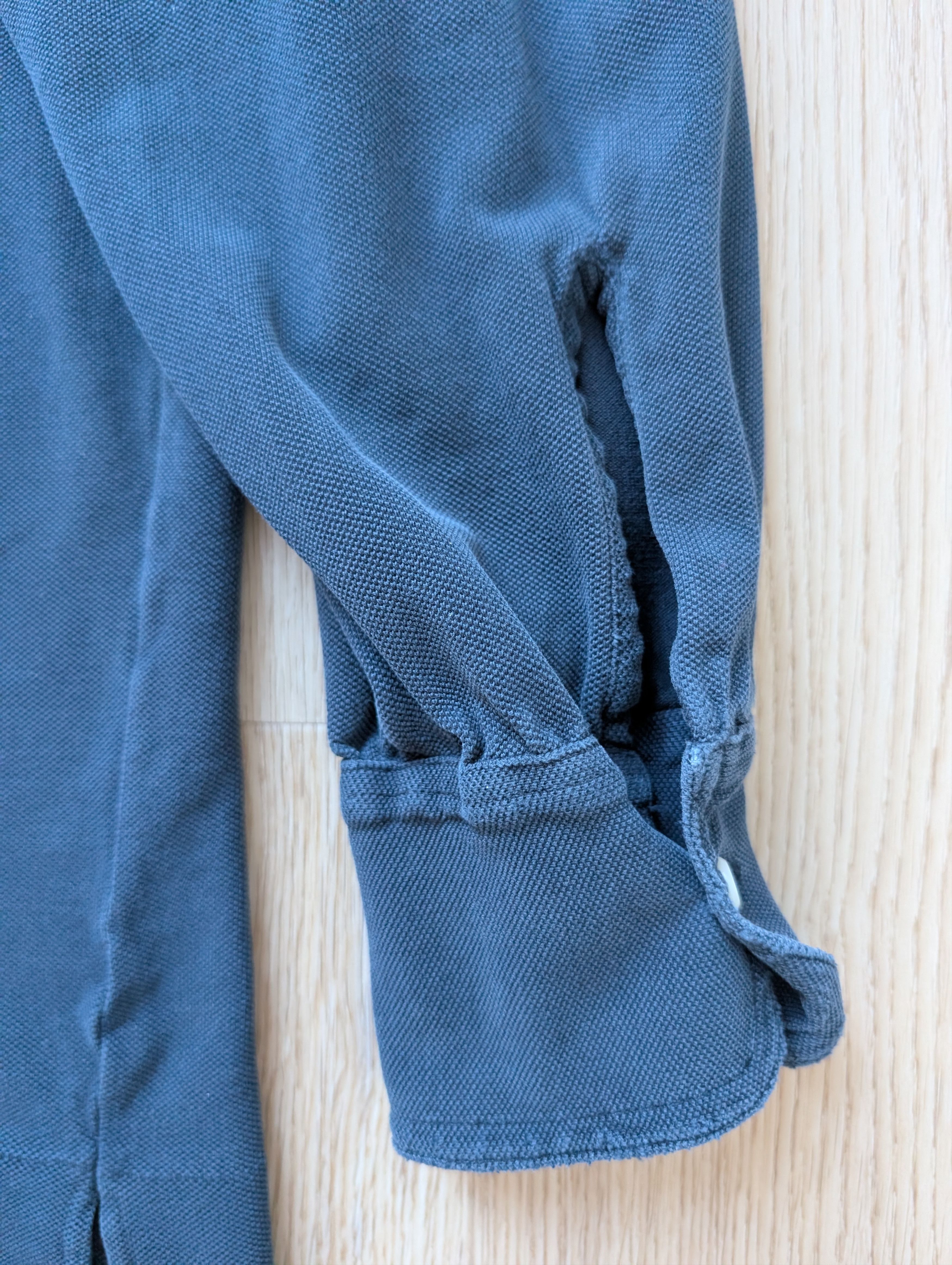 Fedeli Fedeli VTG Jersey Garment Dyed Organic Polo Shirt Size US L / EU 52-54 / 3 - 10 Thumbnail