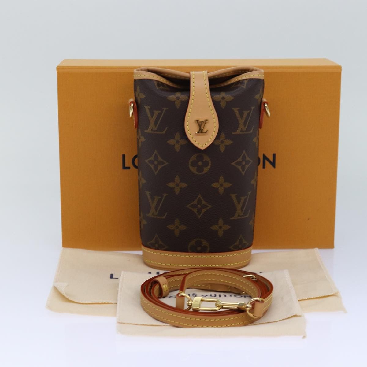 Louis Vuitton LOUIS VUITTON Monogram Fold Me Pouch Shoulder Bag M80874 Size ONE SIZE - 12 Thumbnail