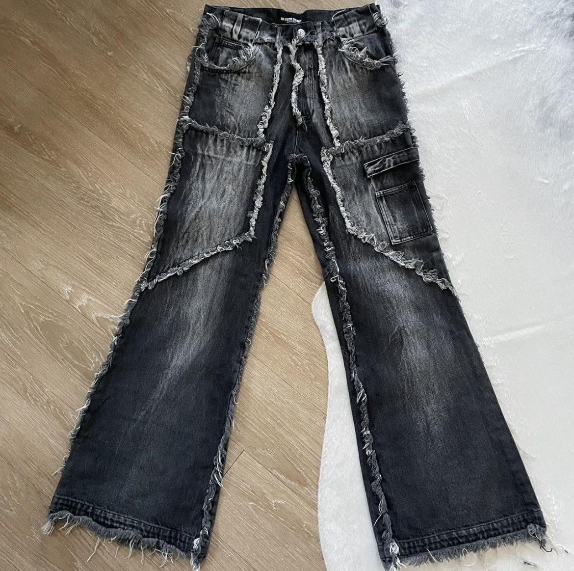 No Faith Studios Flared Denim 004 Painter