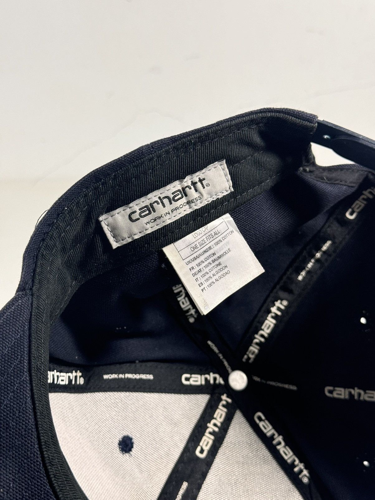 Carhartt Carhartt Patch Big Logo Snapback Size ONE SIZE - 4 Thumbnail