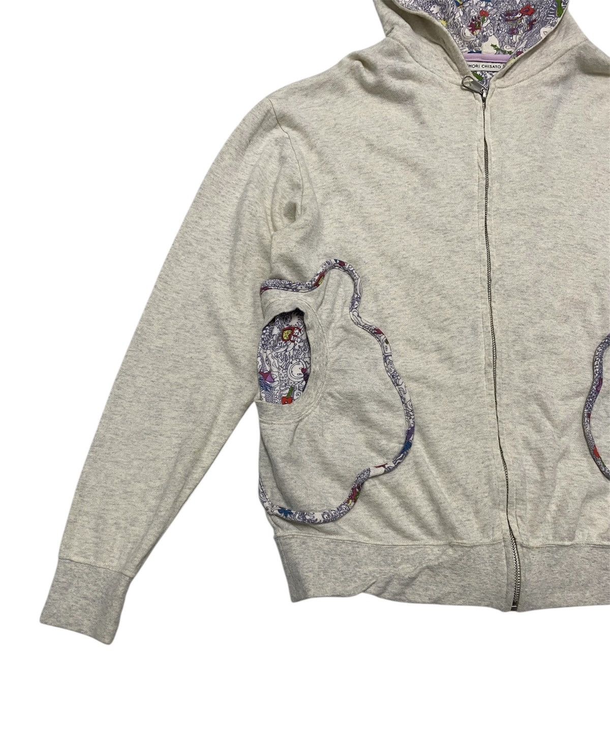 Issey Miyake Tsumori Chisato Zipper Hoodie Size M / US 6-8 / IT 42-44 - 4 Thumbnail