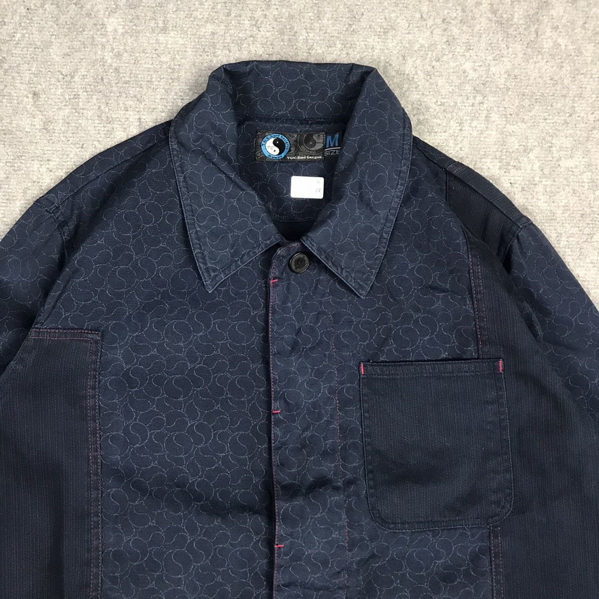Indigo × Japanese Brand T&C SURF DESIGNS HAWAII INDIGO PATCHWORK BUTTON JACKET Size US M / EU 48-50 / 2 - 2 Thumbnail