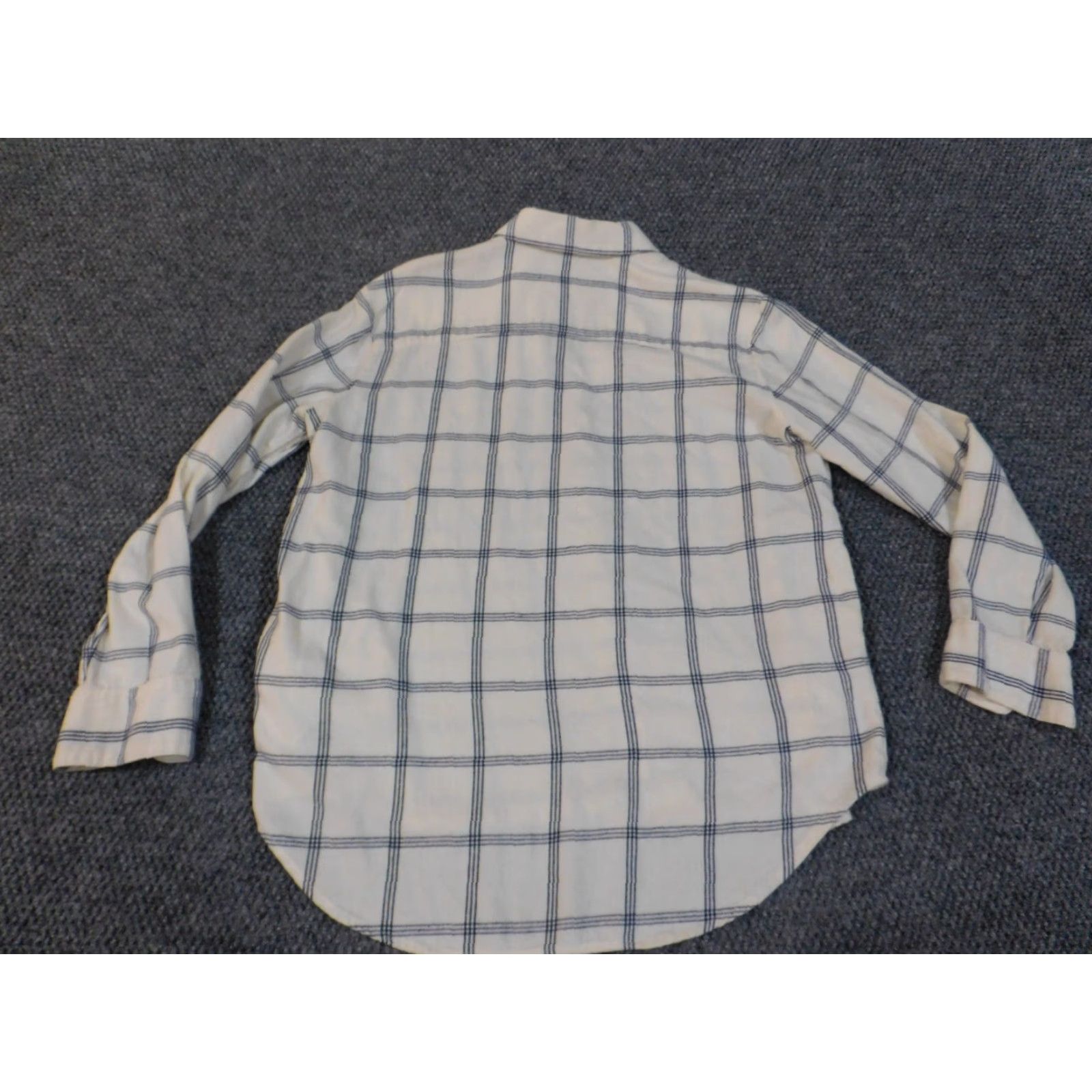 Madewell Madewell Shirt Womens Small S Beige Plaid Flannel Button-Up Casual Classic Cotton Long Sleeve Size S / US 4 / IT 40 - 7 Thumbnail