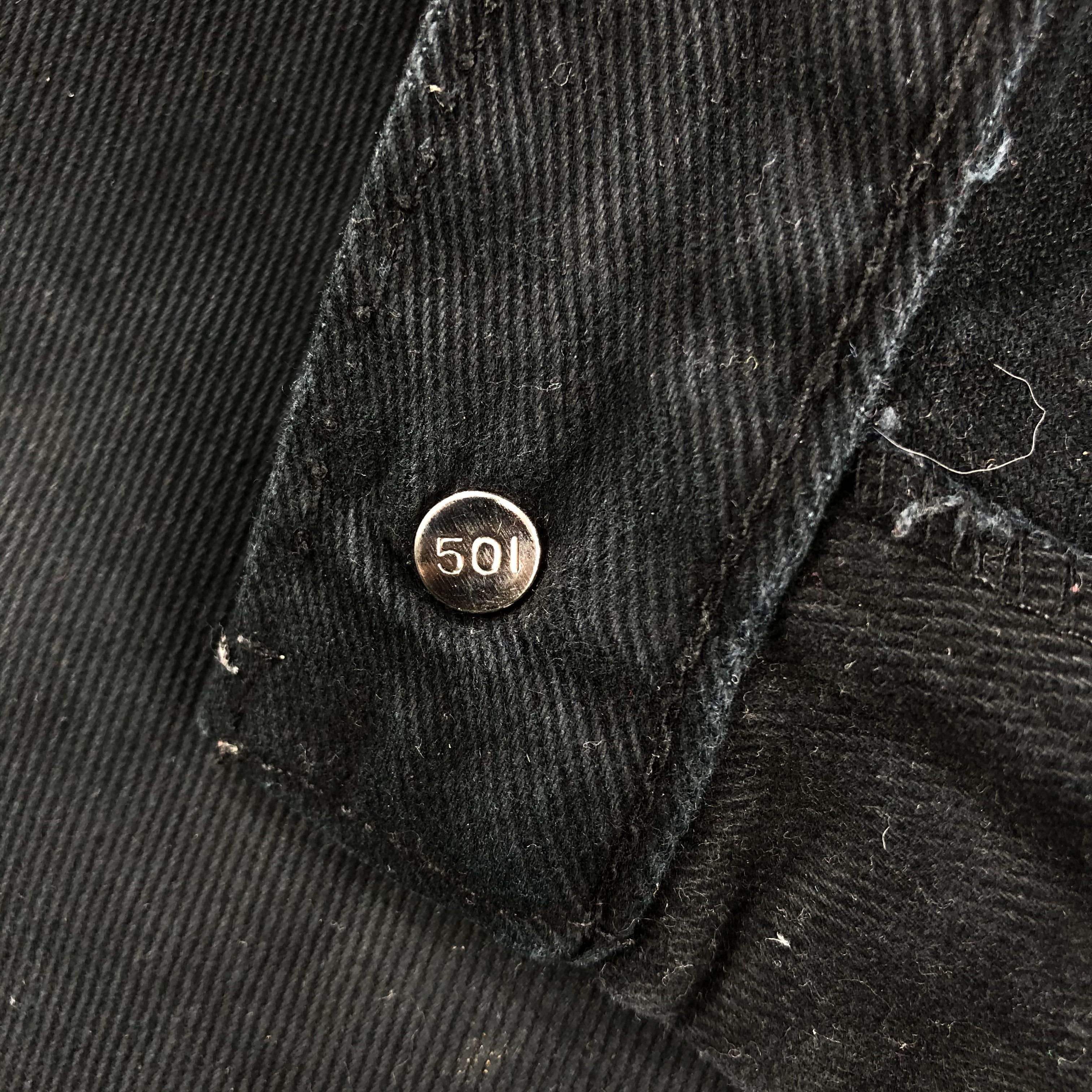 Levi's 90s Vintage Distress Levis 501 Jeans-J1457 Size US 32 / EU 48 - 12 Thumbnail