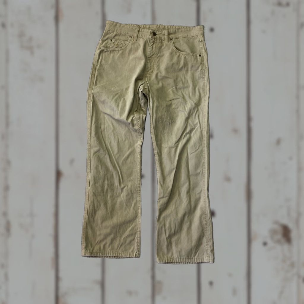 Vintage R.M. Williams Jeans Mens 34x30 Denim Straight Zip Fly TJ881 Pants Beige 5-Pocket City Regular Mens Size US 34 / EU 50 - 1 Thumbnail