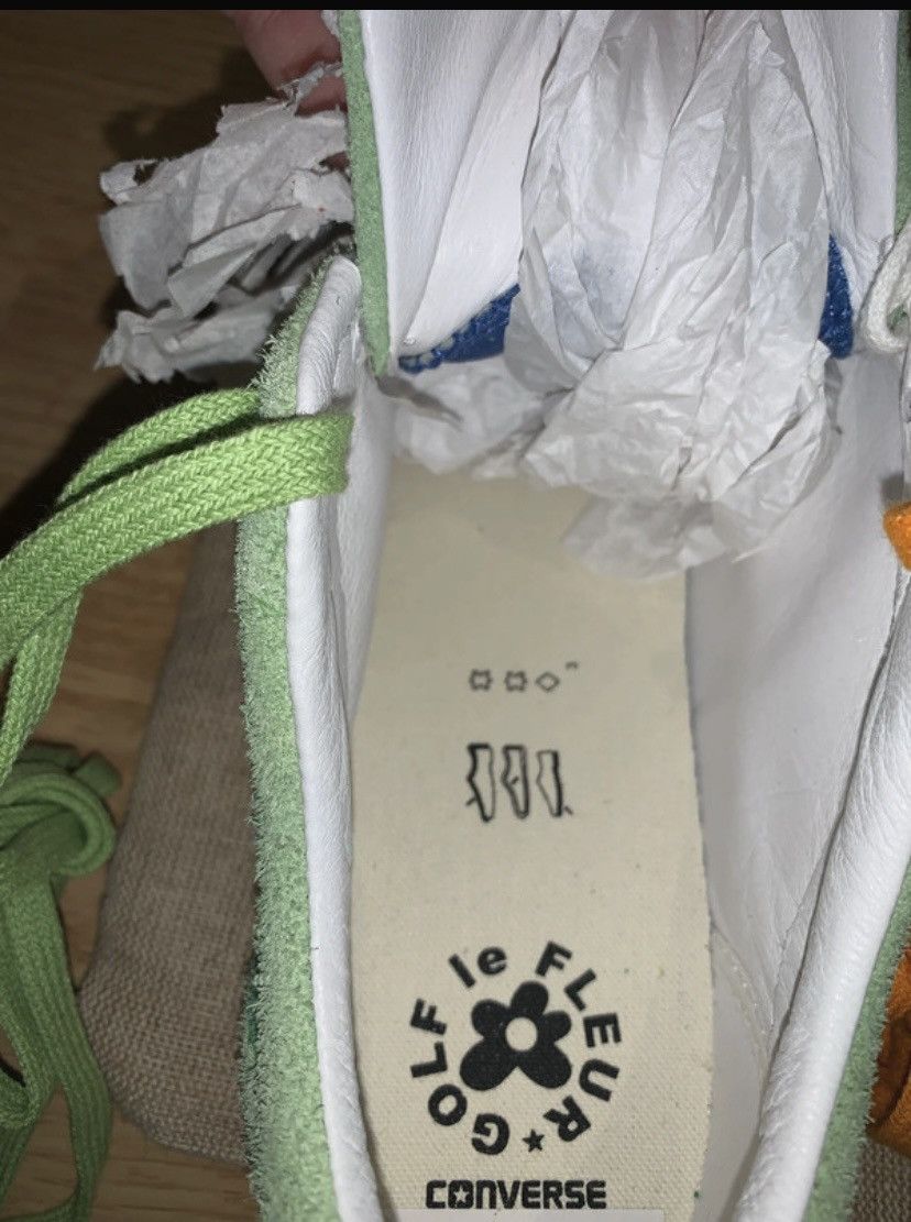 Converse Convers golf le fleur édition limiter, prix de base 3200€ Size US 8.5 / EU 41-42 - 7 Thumbnail