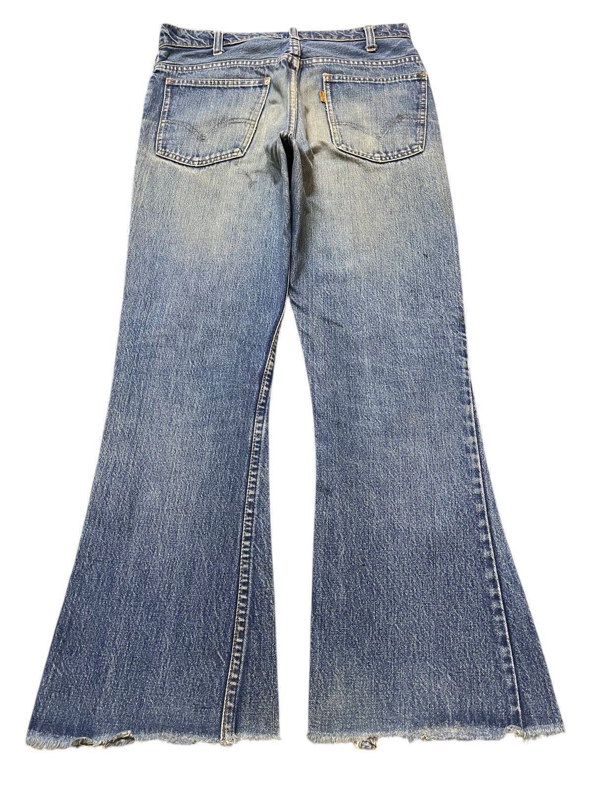 Levi's Crazy Vintage 70s Levis Orange Tab E #23 Bootcut Wide Leg Size US 30 / EU 46 - 2 Thumbnail