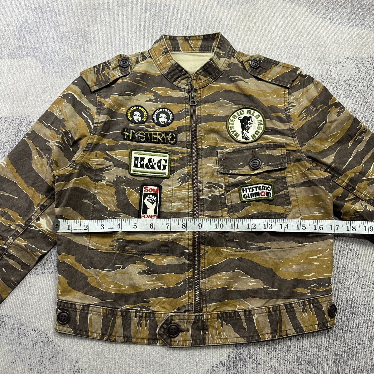 Hysteric Glamour Hysteric glamour Army Jacket crop top Size M / US 6-8 / IT 42-44 - 4 Thumbnail
