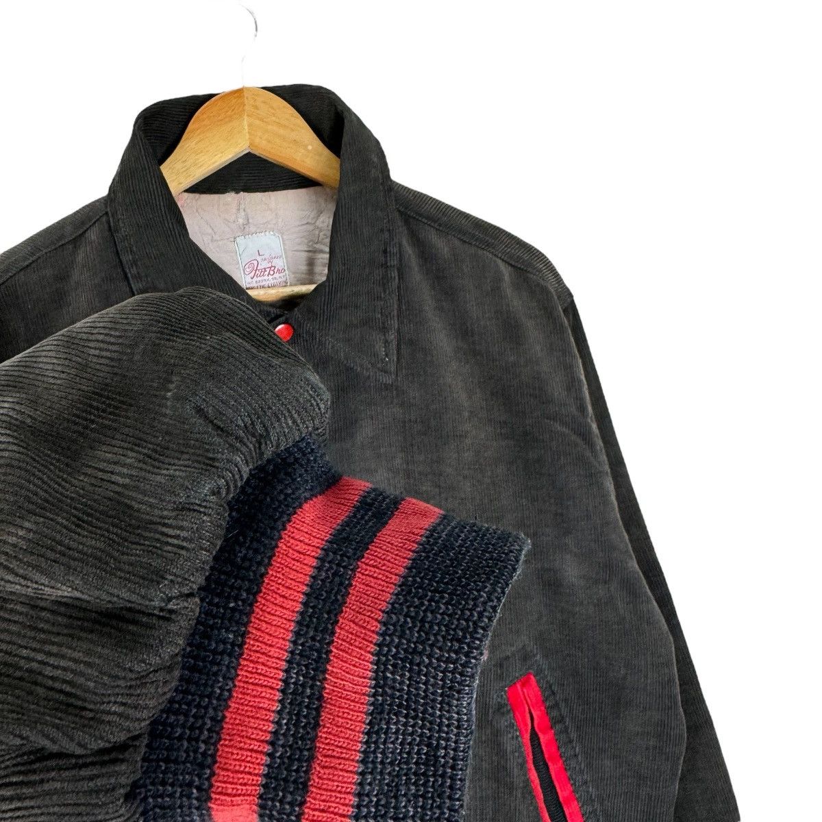 Vintage ☀️60s FITT BROS CORDUROY VARSITY JACKET Size US M / EU 48-50 / 2 - 5 Thumbnail