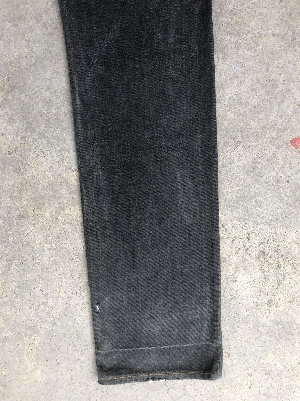 Japanese Brand Comme Ca Du Selvedge Denim Distressed Jeans Size US 30 / EU 46 - 12 Thumbnail