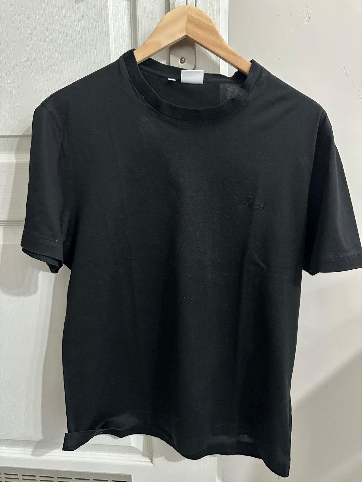 Brioni Brioni Tshirt Black Size US M / EU 48-50 / 2 - 1 Thumbnail