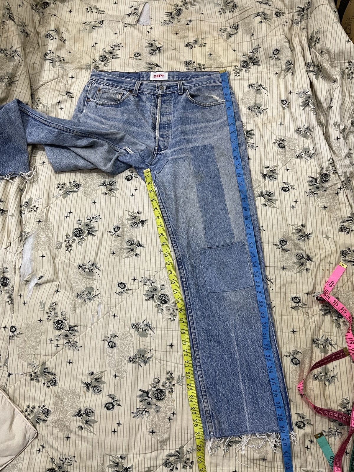 Levi's 🔥🔥🔥RARE LEVIS X DEPT JAPAN DENIM Size US 33 - 22 Thumbnail
