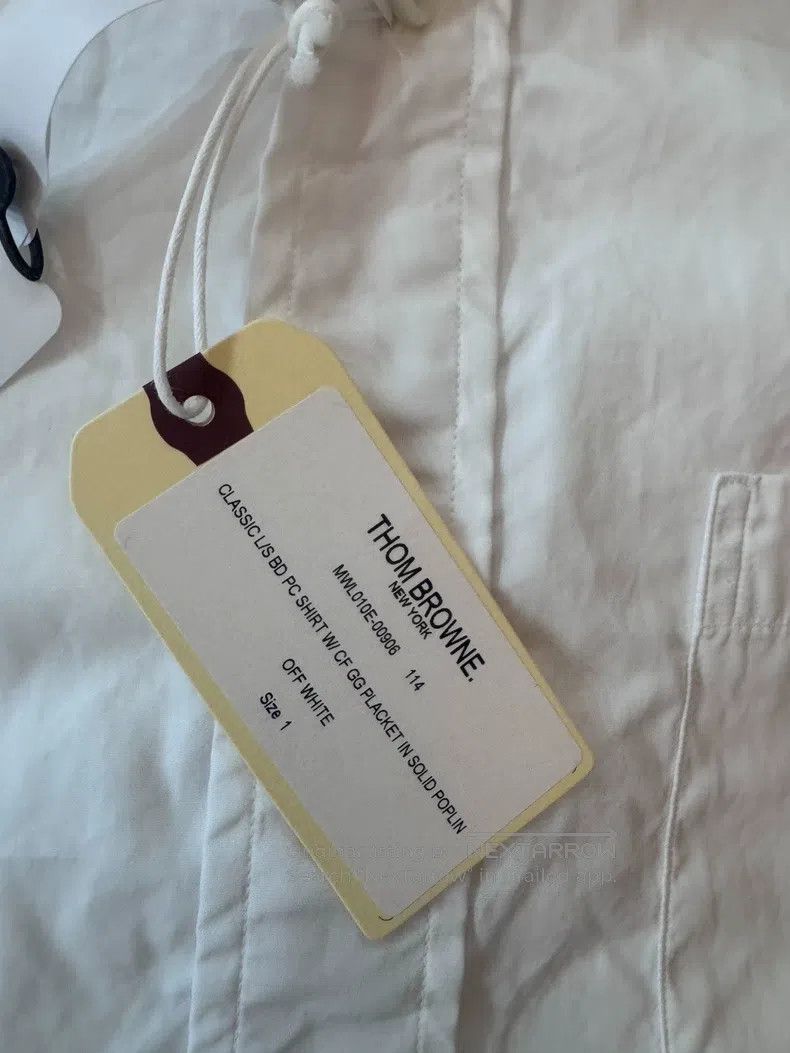 Thom Browne Thom Browne Shirt Size US S / EU 44-46 / 1 - 7 Thumbnail