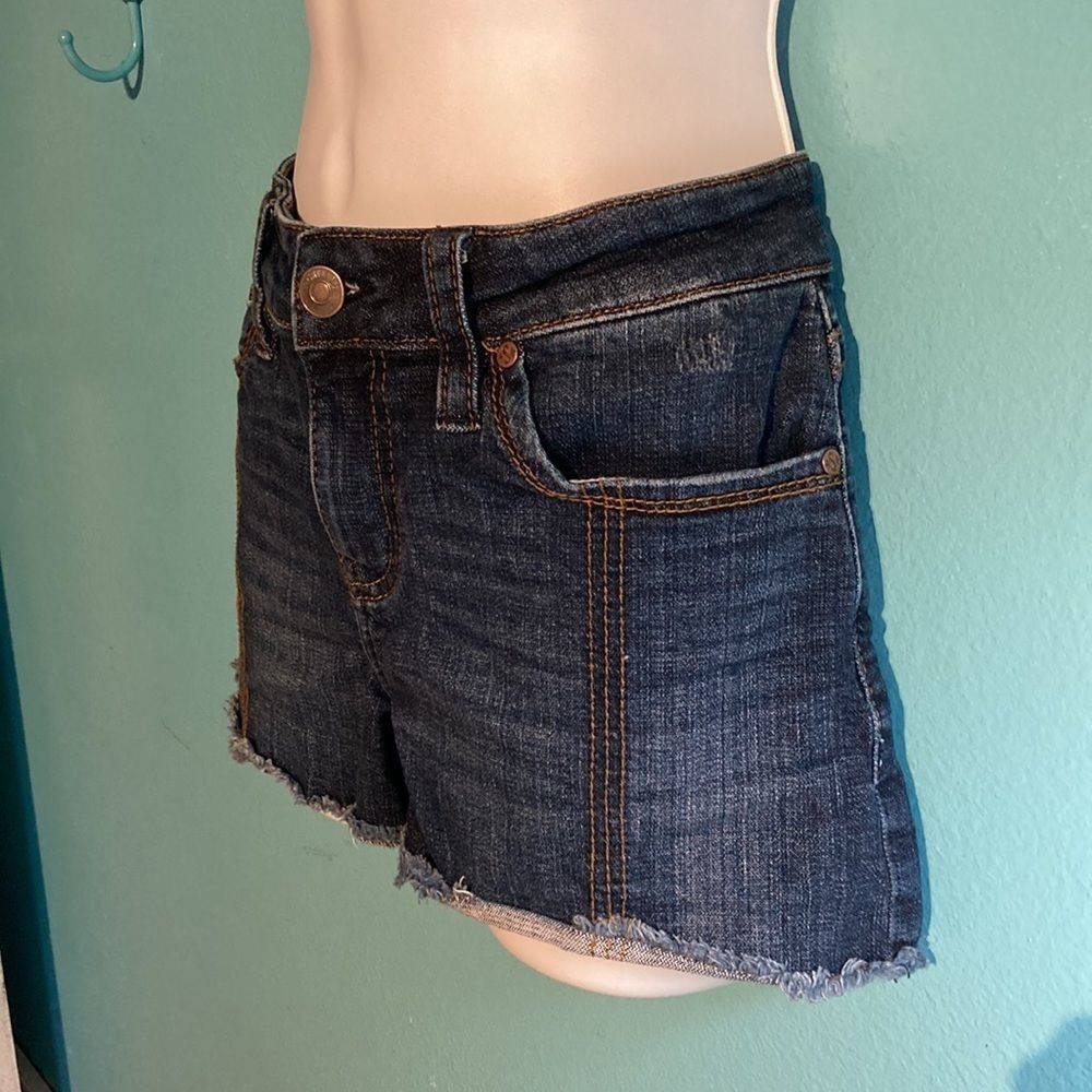 Western Rise Shyanne Denim Cutoff Shorts Size 29 Size 29" - 8 Thumbnail