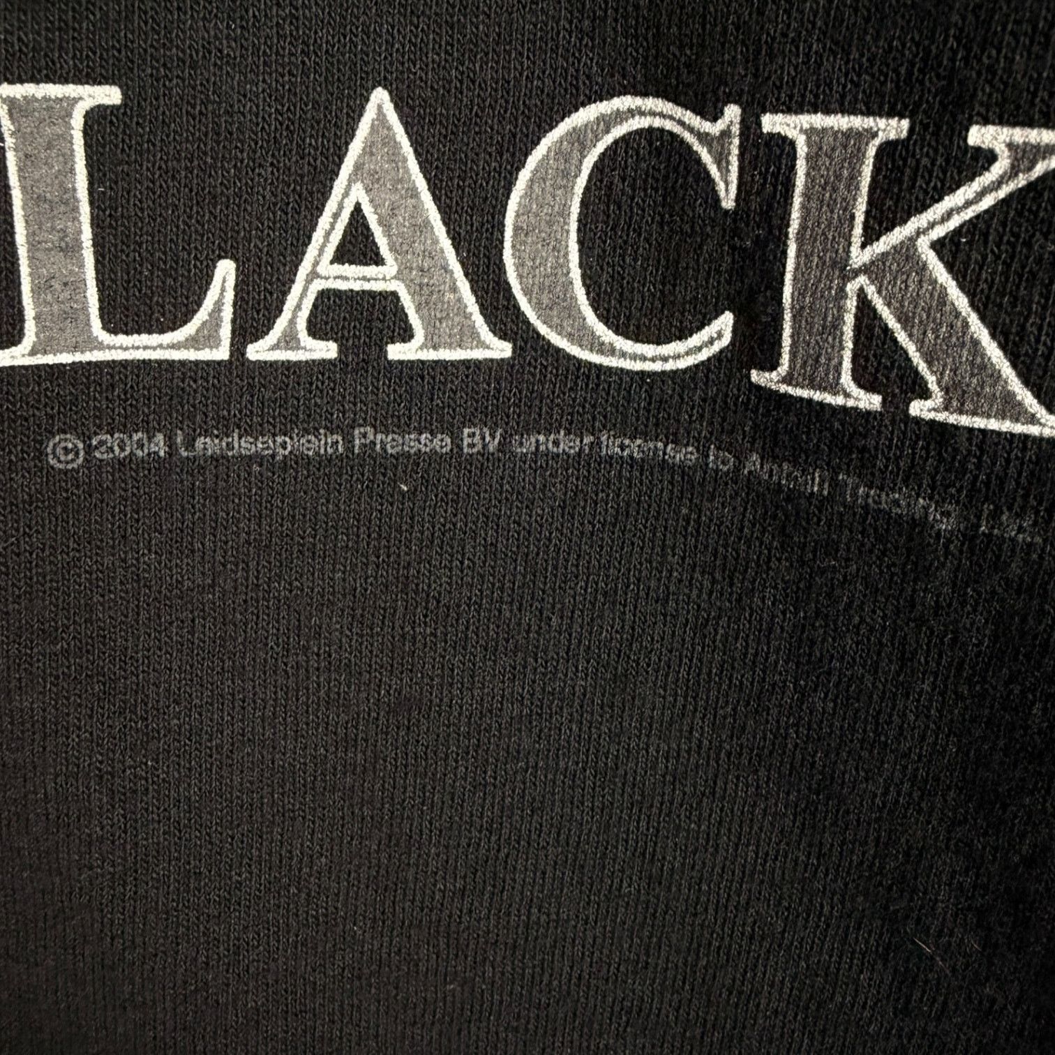 Anvil AC/DC Back in Black Cutoff Cropped Metal Rock T-Shirt Size S Size S / US 4 / IT 40 - 3 Thumbnail